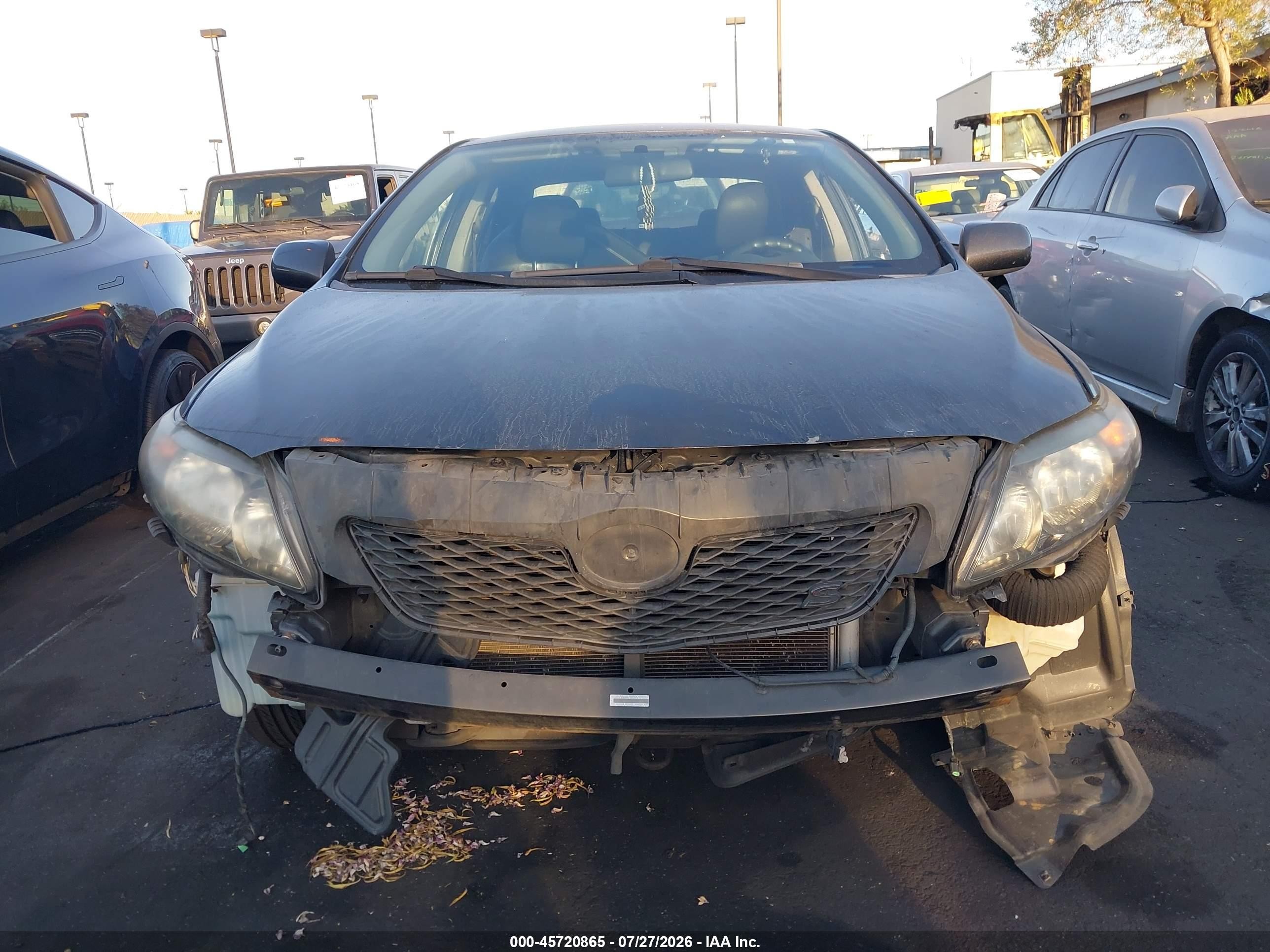 2009 Toyota Corolla S Gray vin: 1NXBU40E49Z088519