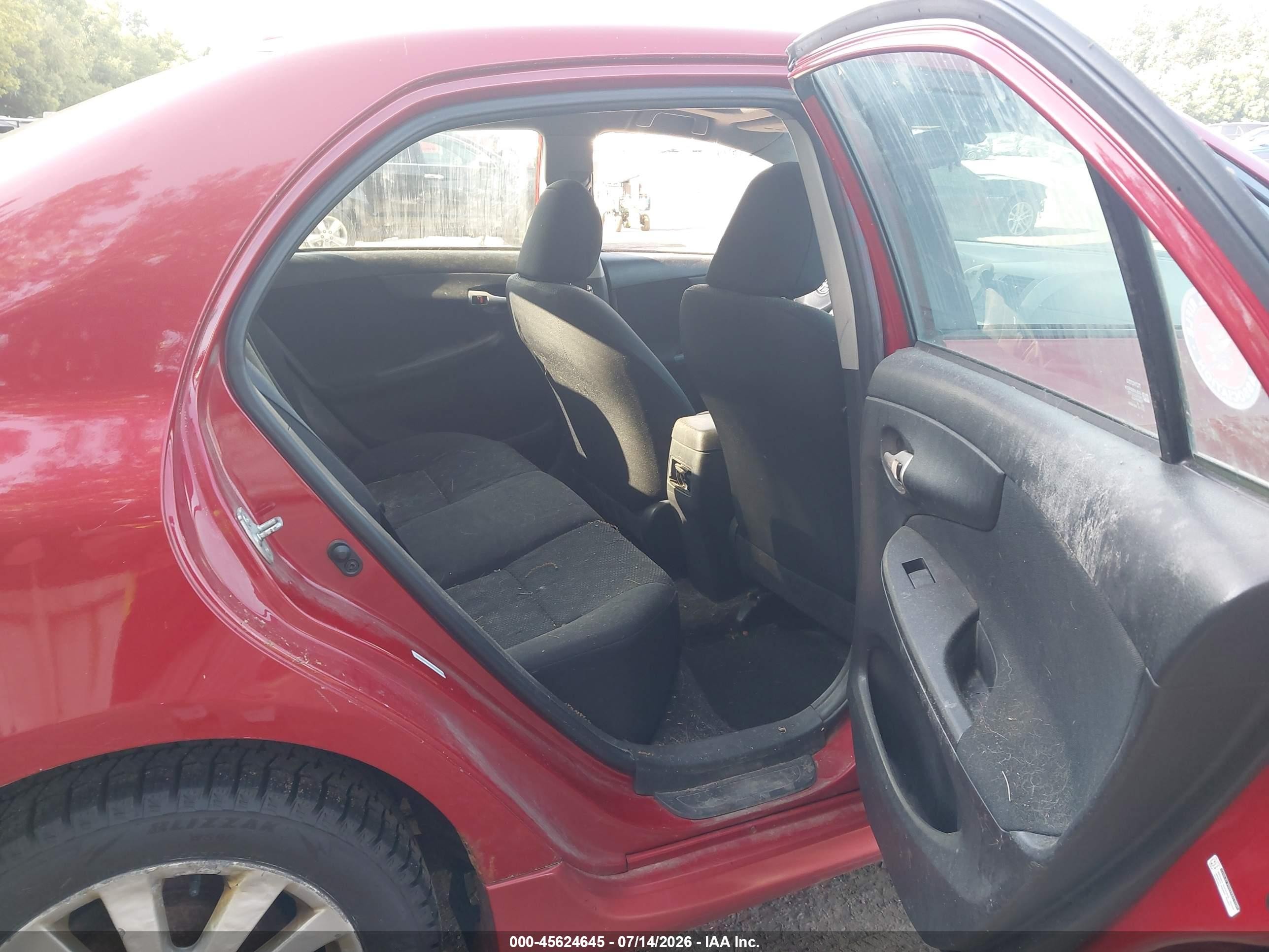 2009 Toyota Corolla S Red vin: 1NXBU40E49Z094871