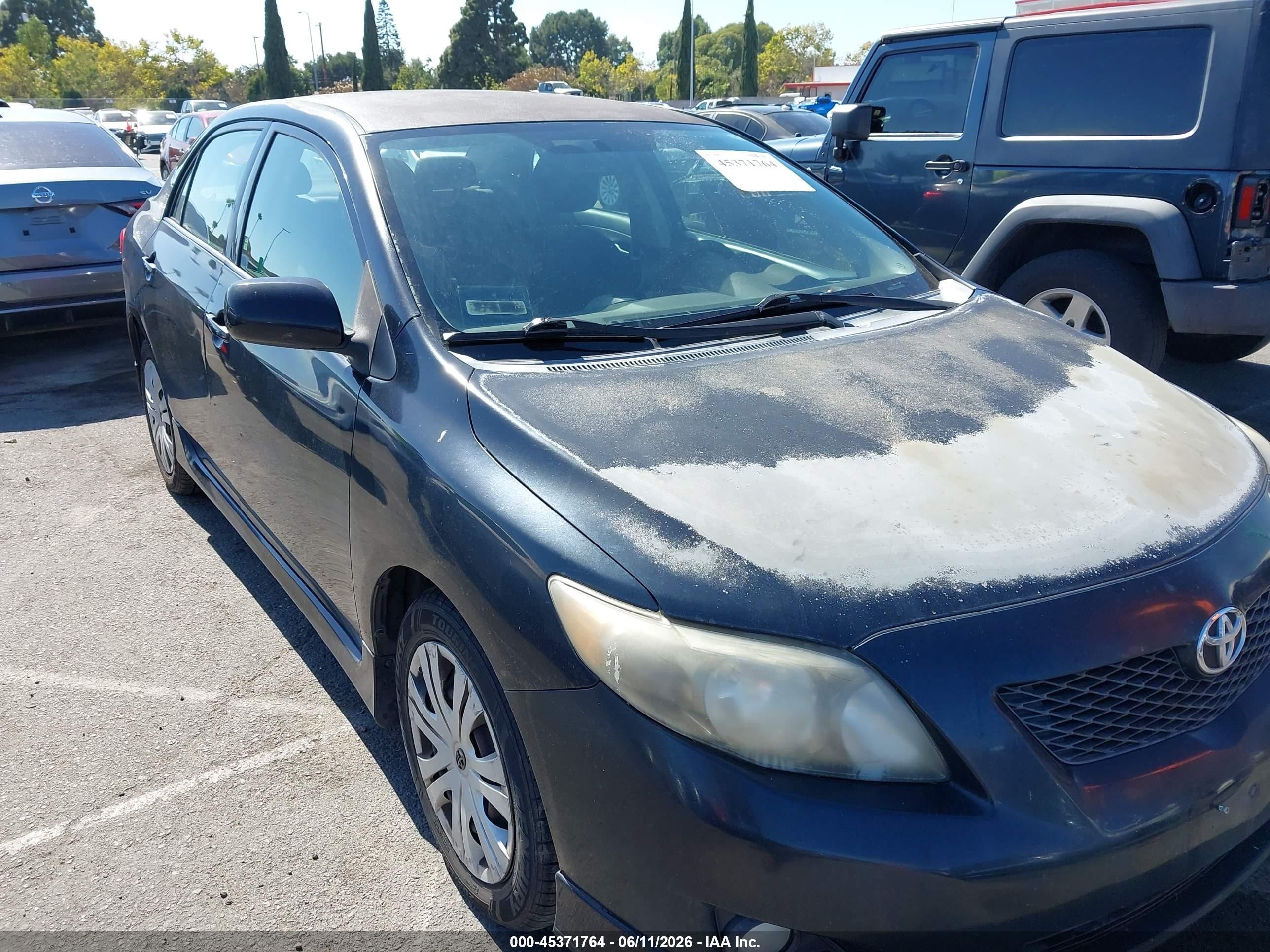 2009 Toyota Corolla S Black vin: 1NXBU40E49Z096698