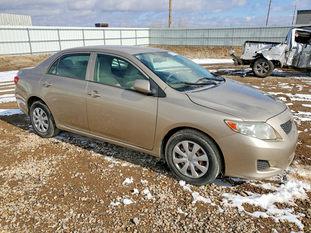 2009 Toyota Corolla Base Beige vin: 1NXBU40E49Z109451