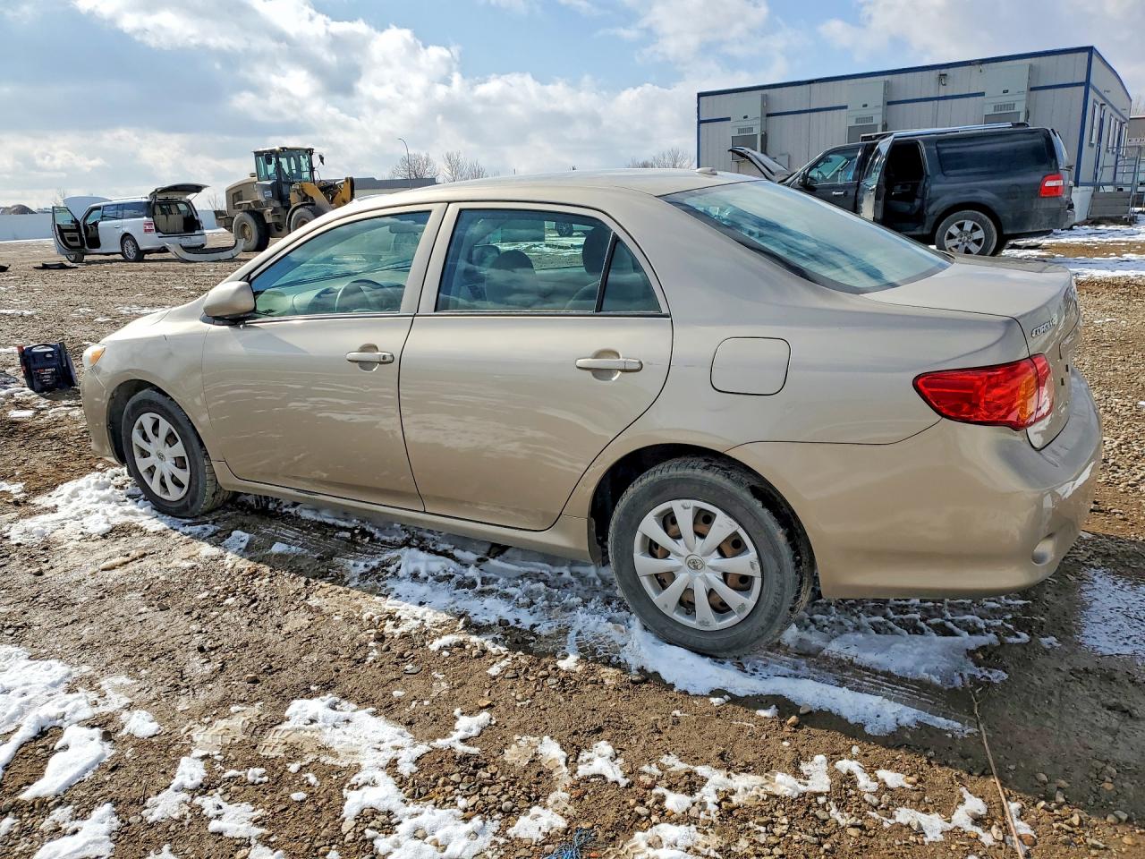 2009 Toyota Corolla Base Beige vin: 1NXBU40E49Z109451