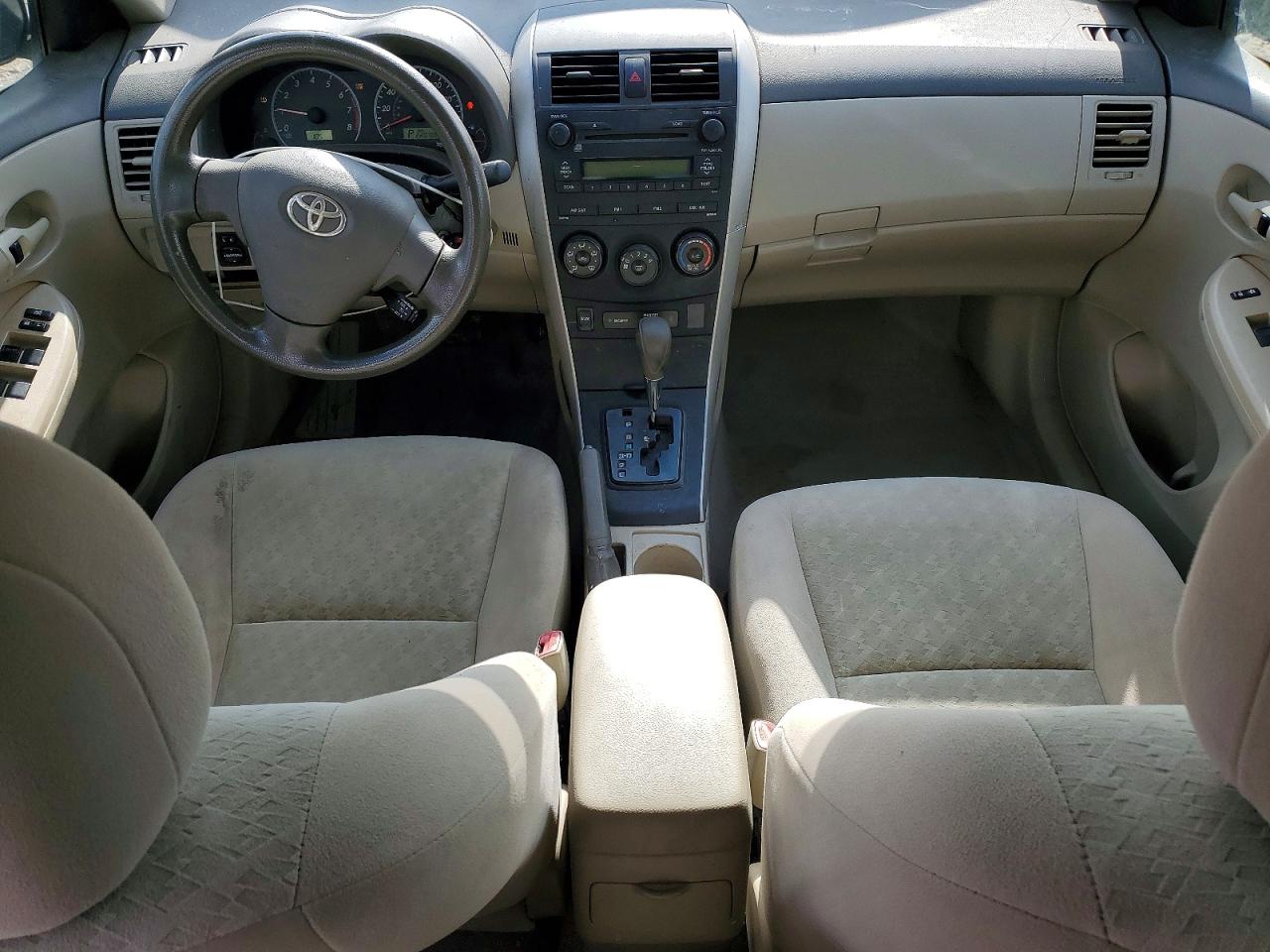 2009 Toyota Corolla Base Beige vin: 1NXBU40E49Z109451