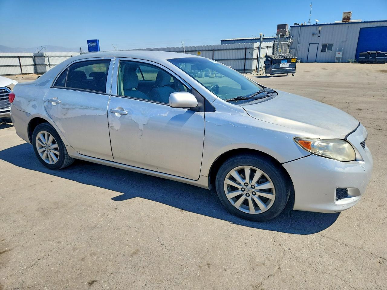 2009 Toyota Corolla Le Silver vin: 1NXBU40E49Z112673