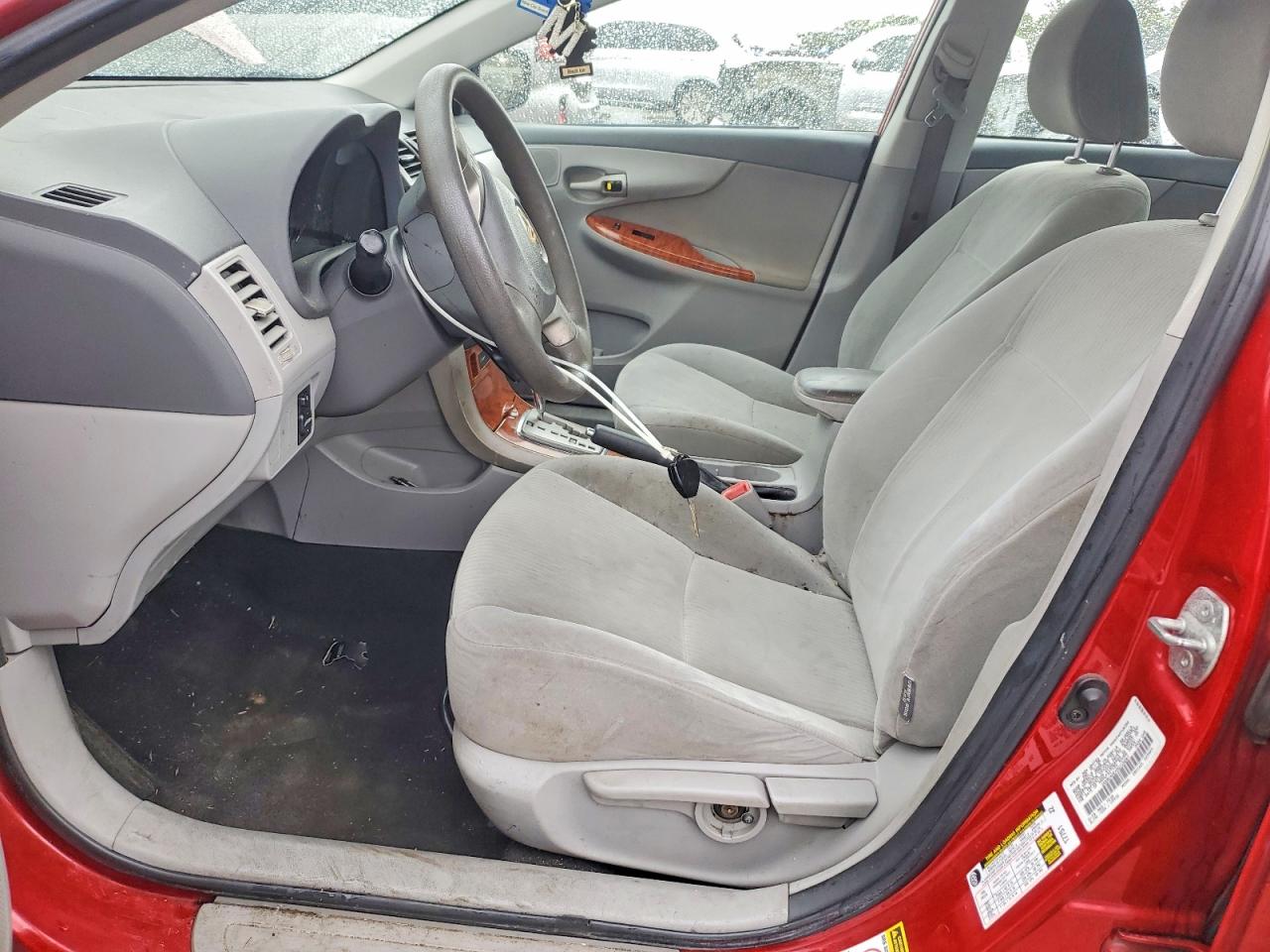 2009 Toyota Corolla Xle Red vin: 1NXBU40E49Z113287