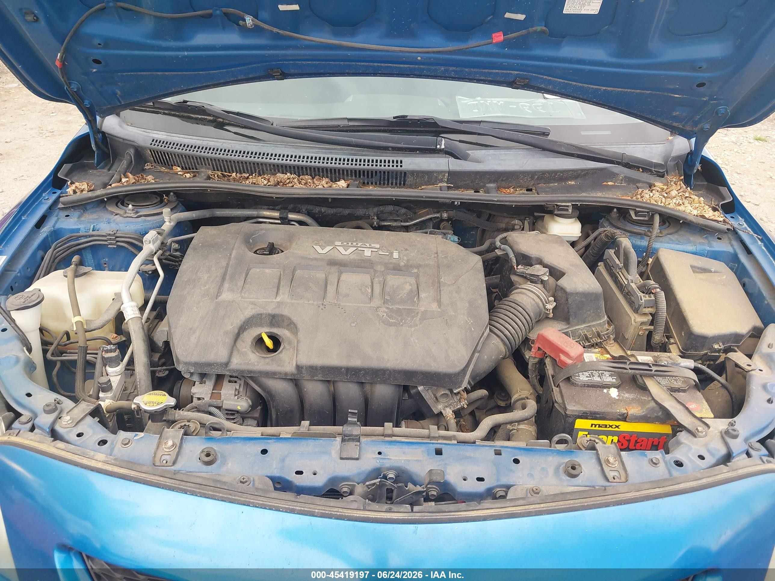 2009 Toyota Corolla S Синий vin: 1NXBU40E49Z140618