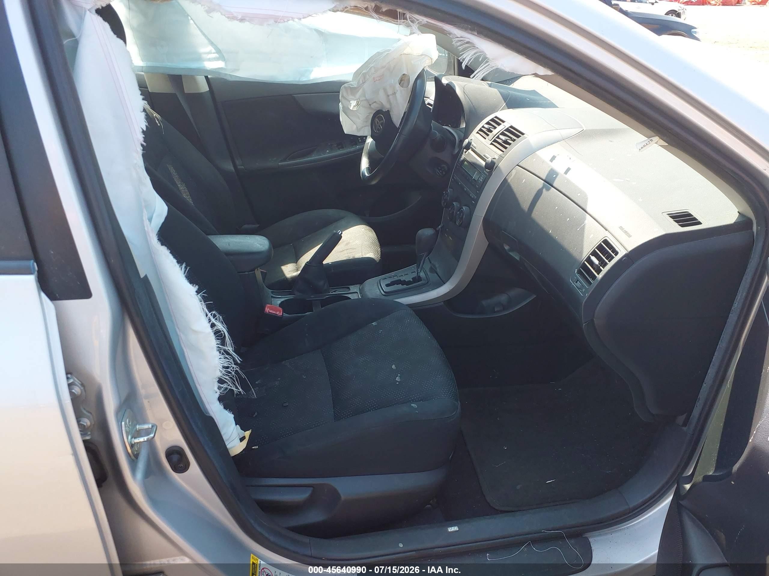 2009 Toyota Corolla S Серебряный vin: 1NXBU40E49Z153448