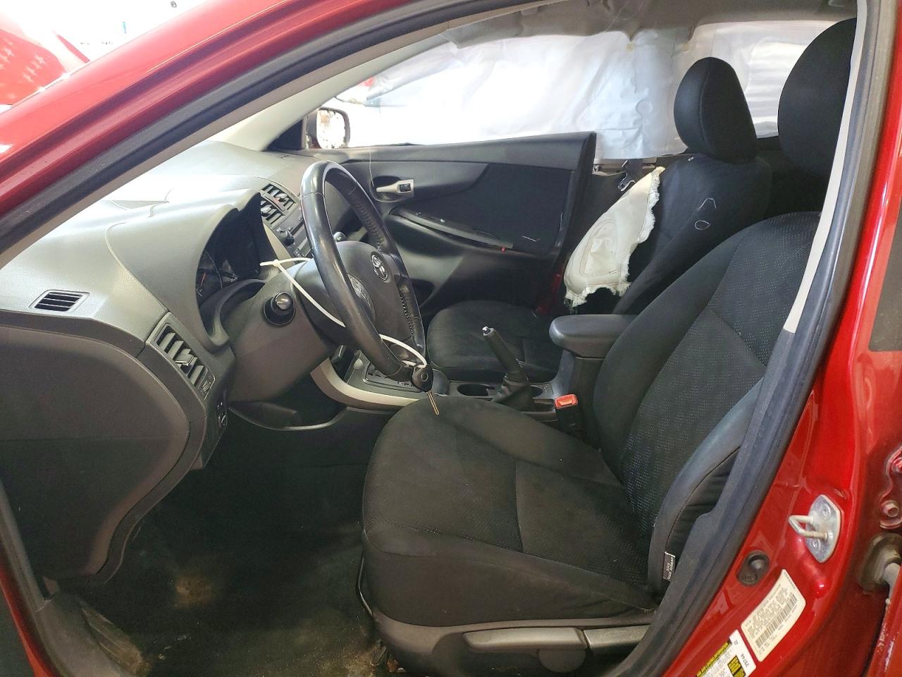 2009 Toyota Corolla S Red vin: 1NXBU40E49Z156348