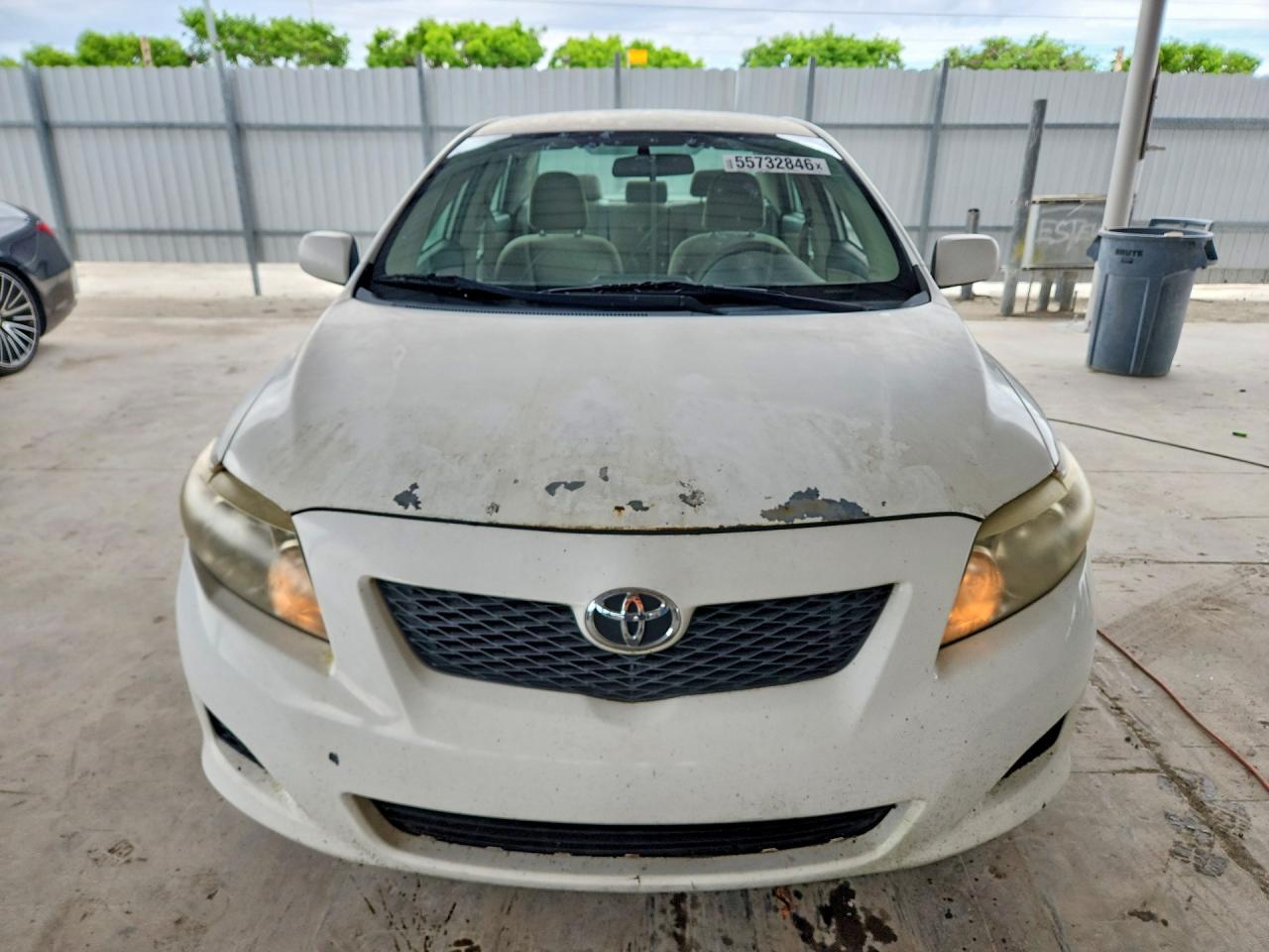 2009 Toyota Corolla Le Белый vin: 1NXBU40E49Z157709