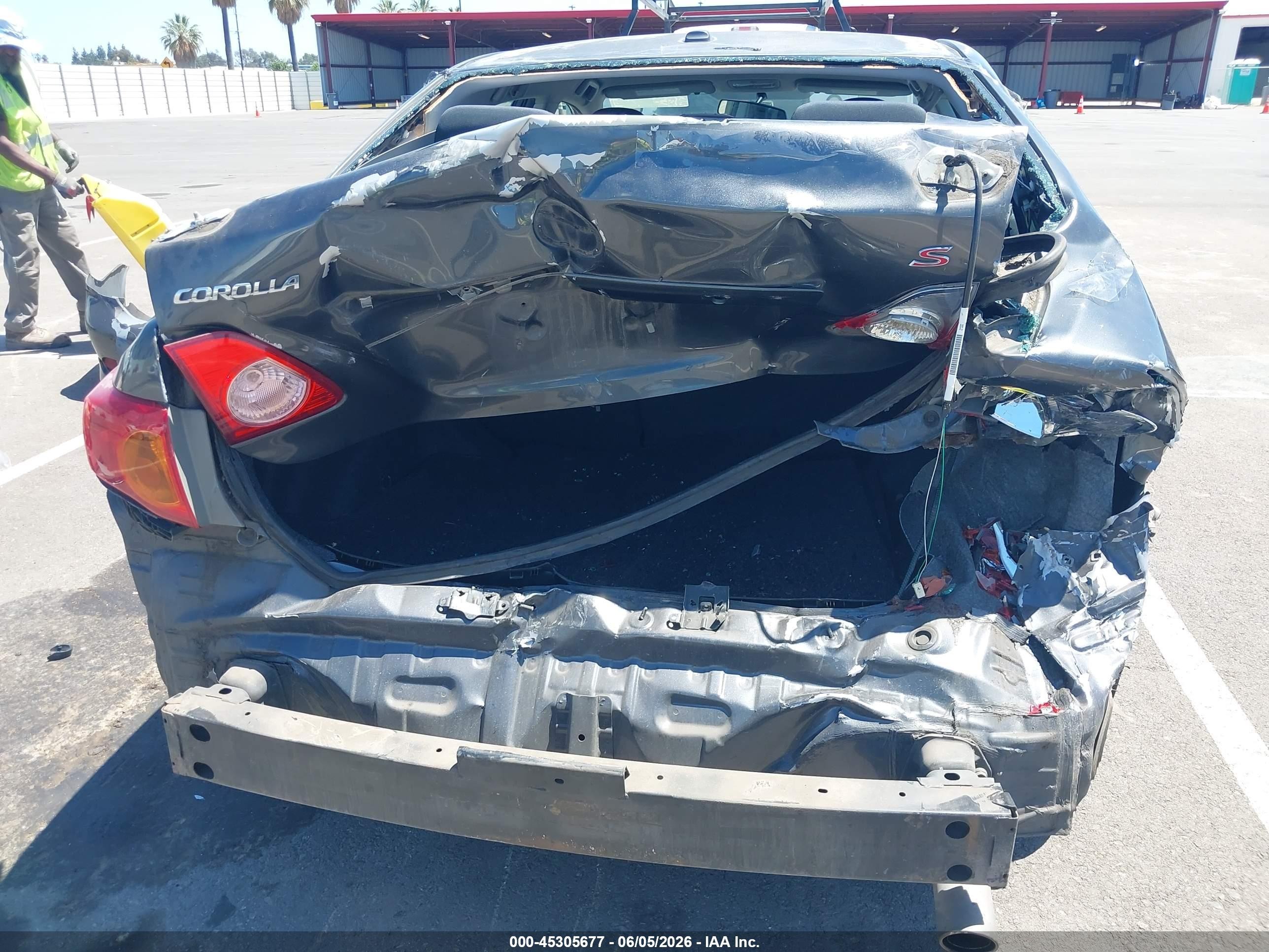 2009 Toyota Corolla S Gray vin: 1NXBU40E49Z157774