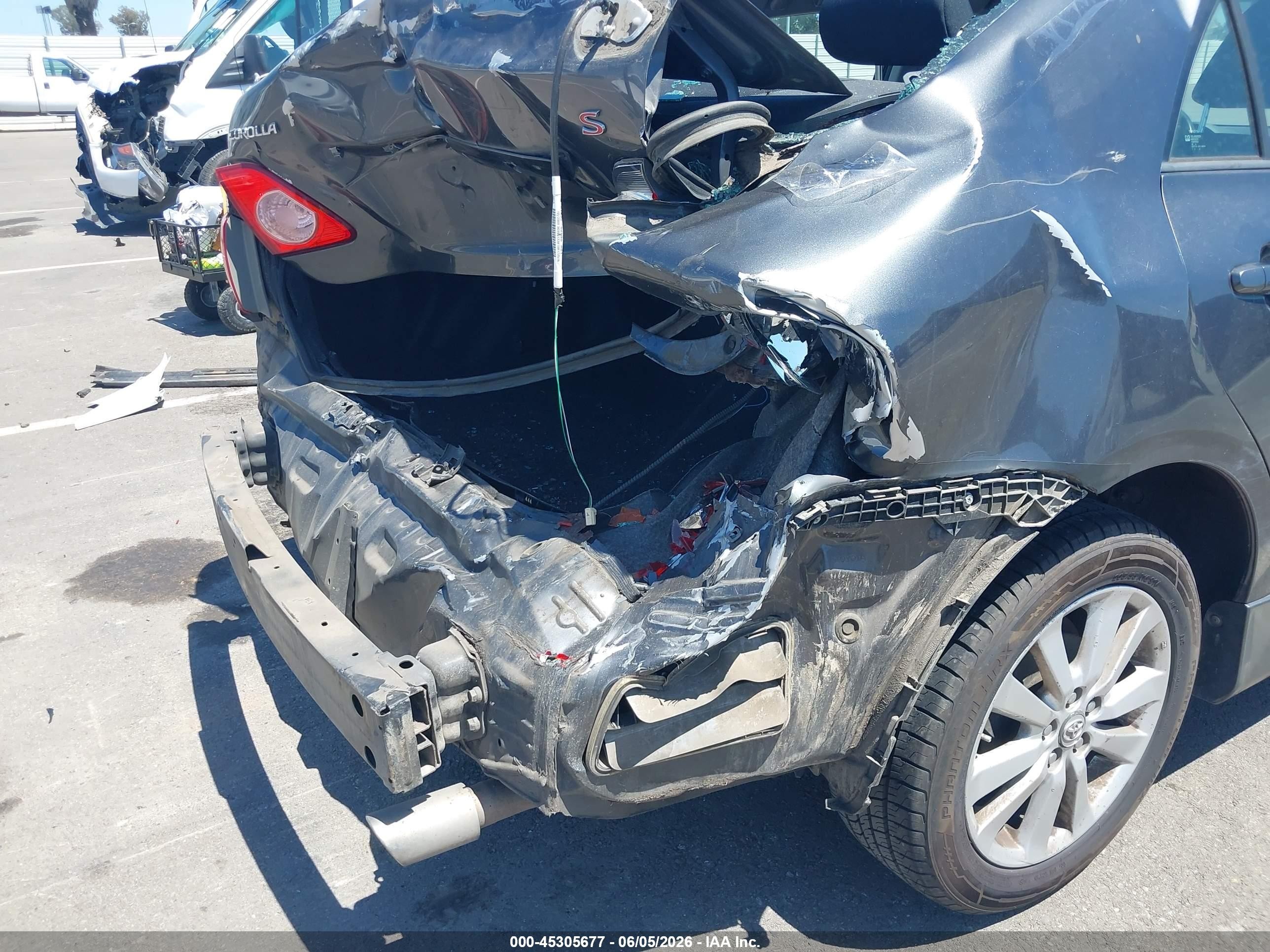 2009 Toyota Corolla S Gray vin: 1NXBU40E49Z157774