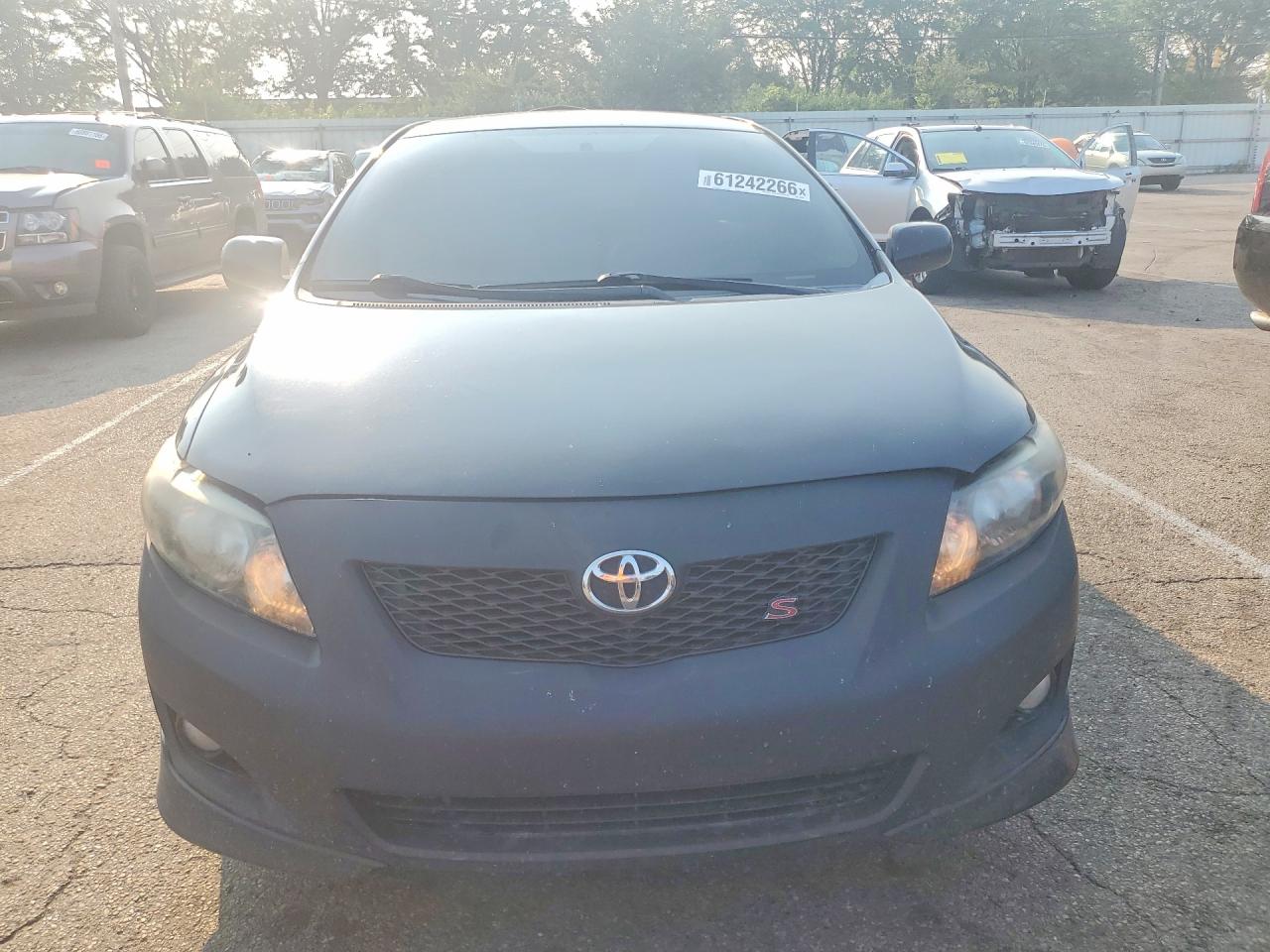 2009 Toyota Corolla S Black vin: 1NXBU40E49Z158343