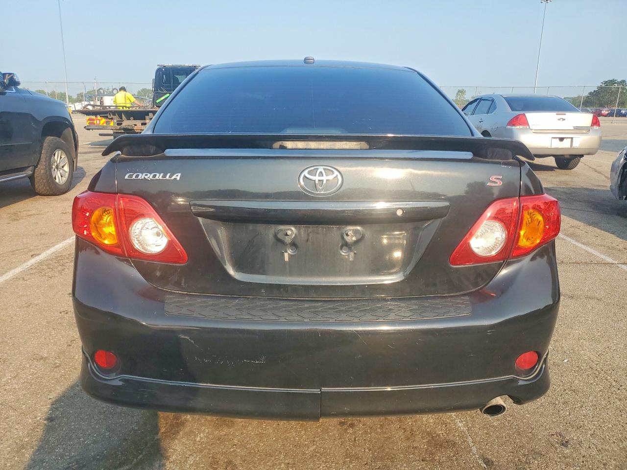 2009 Toyota Corolla S Black vin: 1NXBU40E49Z158343