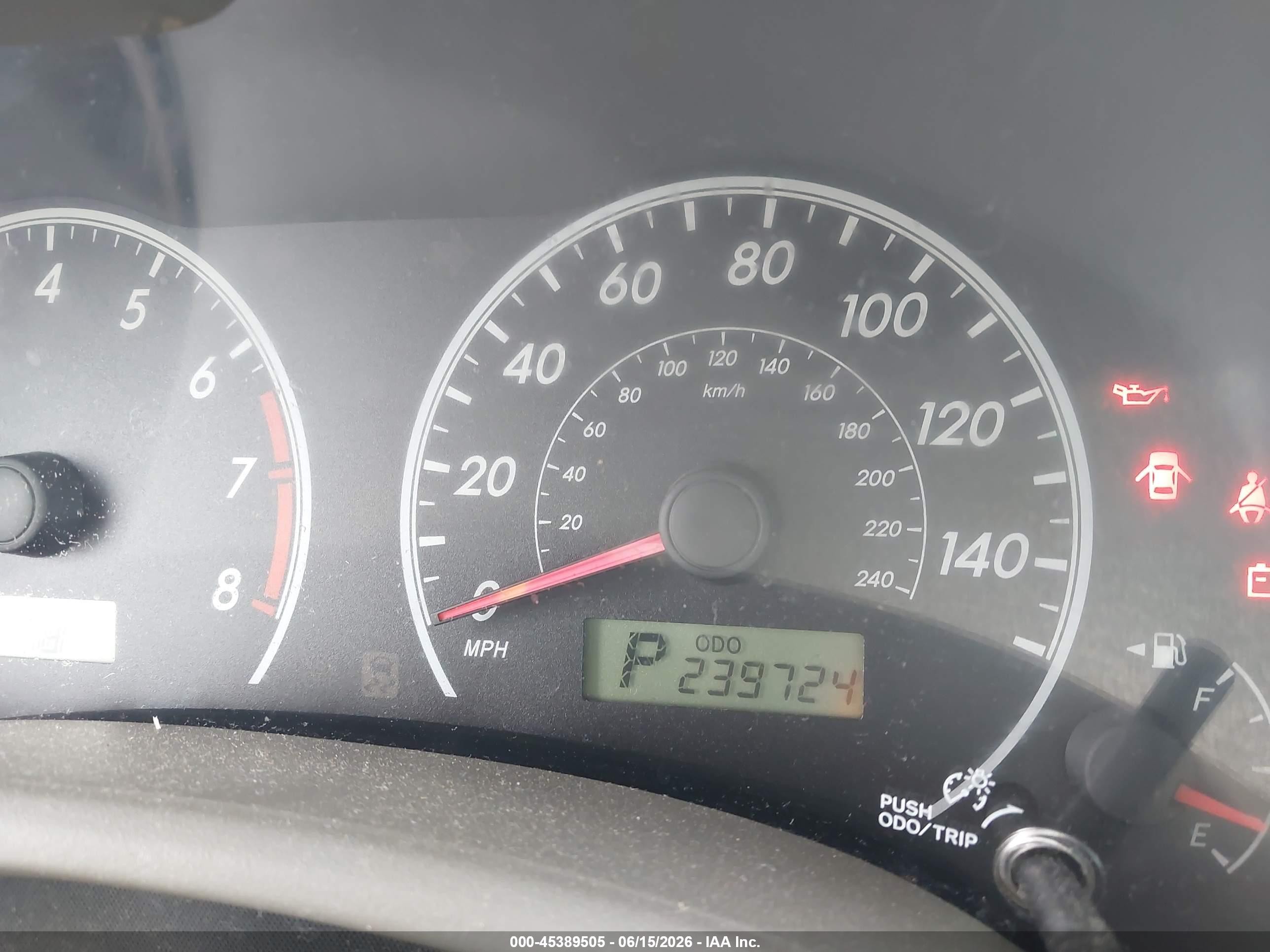 2009 Toyota Corolla Le Красный vin: 1NXBU40E49Z158634
