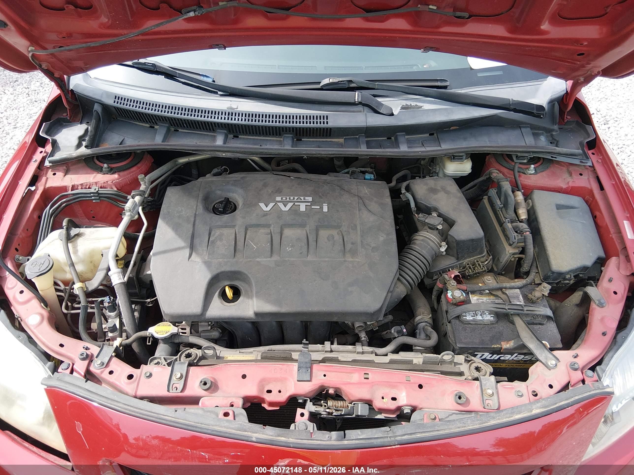 2009 Toyota Corolla S Maroon vin: 1NXBU40E49Z163316