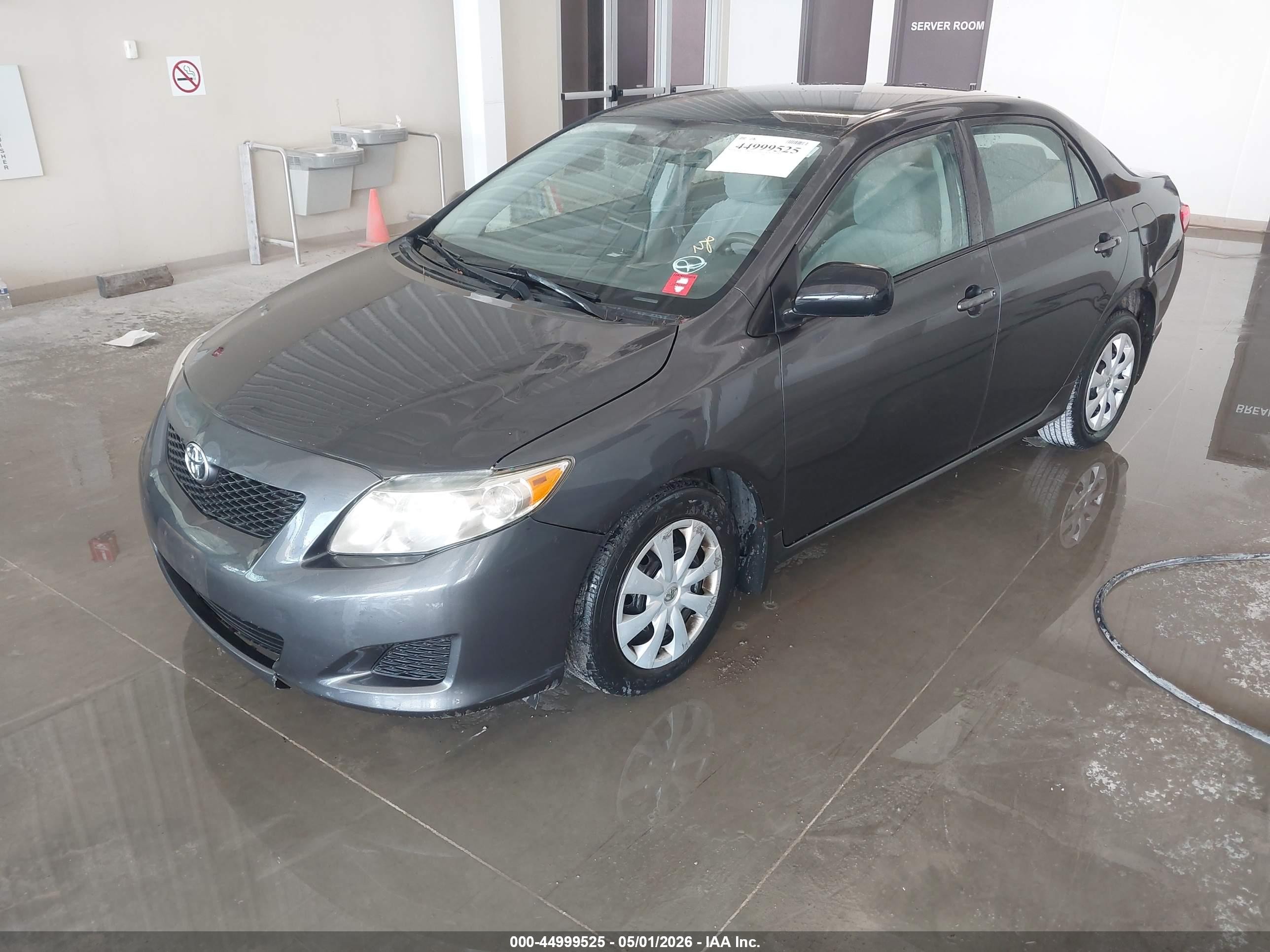2009 Toyota Corolla   Gray vin: 1NXBU40E59Z001128
