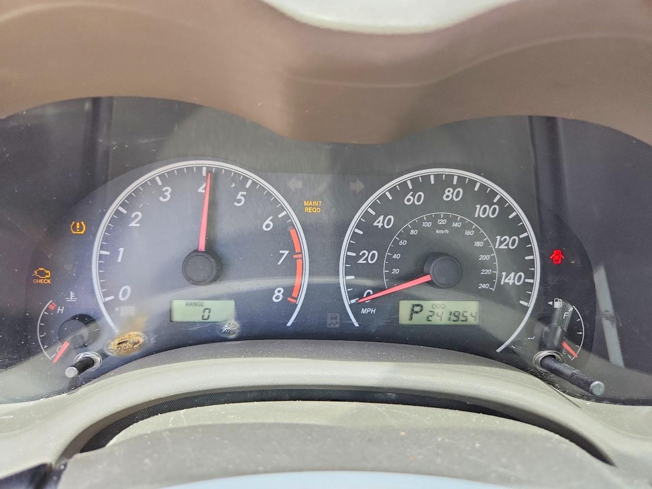 2009 Toyota Corolla Le Red vin: 1NXBU40E59Z006278