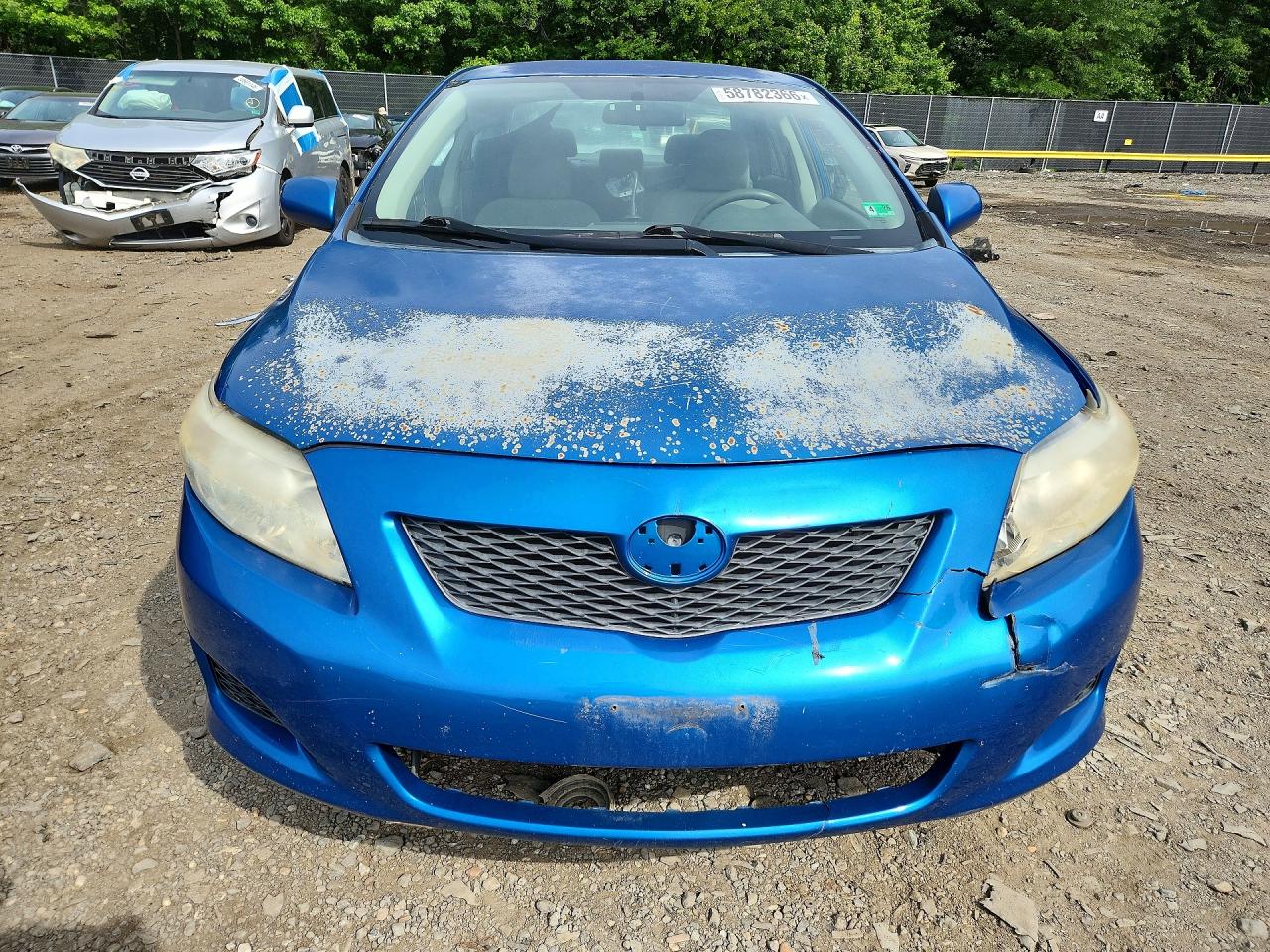 2009 Toyota Corolla Le Blue vin: 1NXBU40E59Z016048