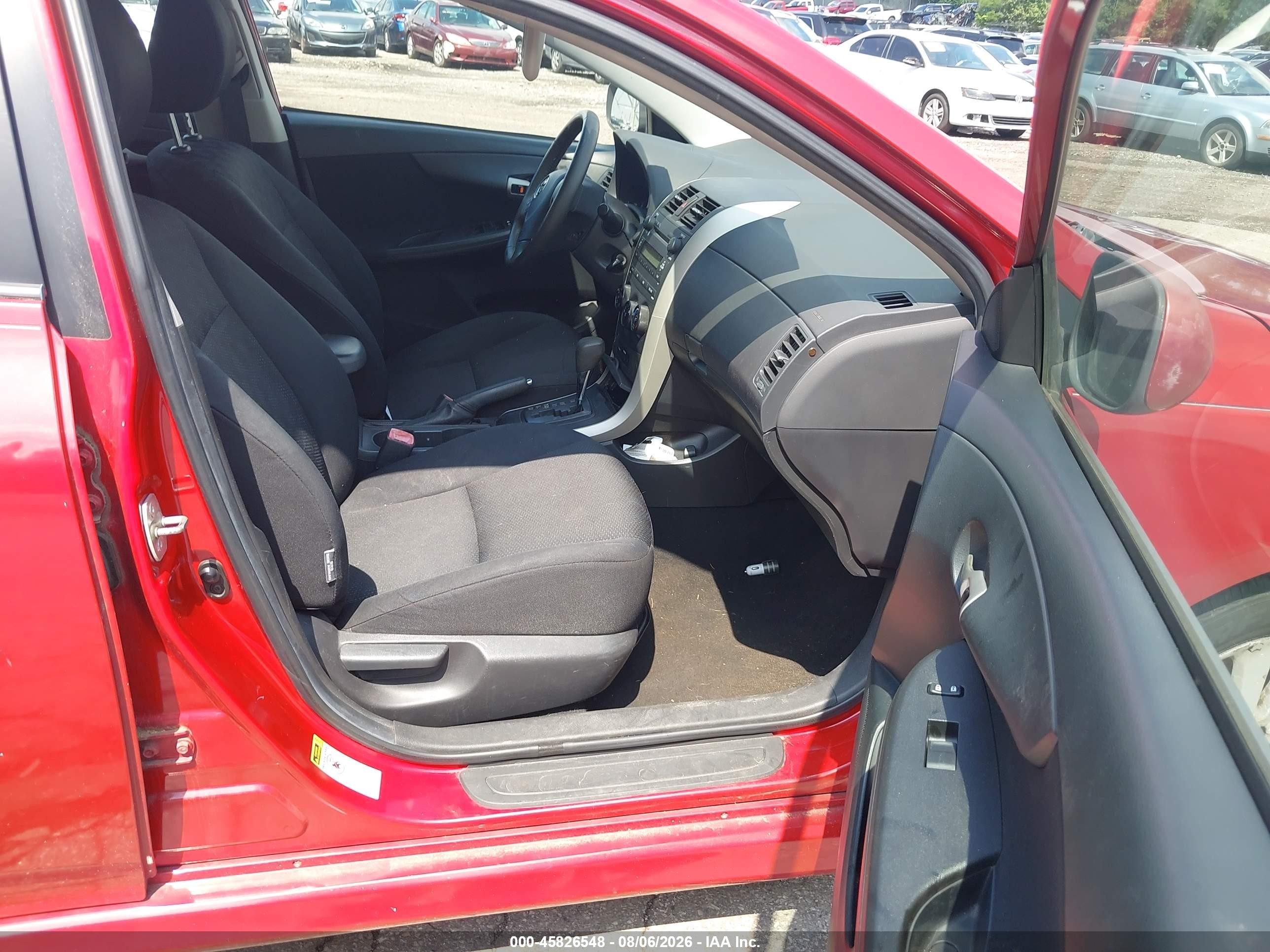 2009 Toyota Corolla S Красный vin: 1NXBU40E59Z035652