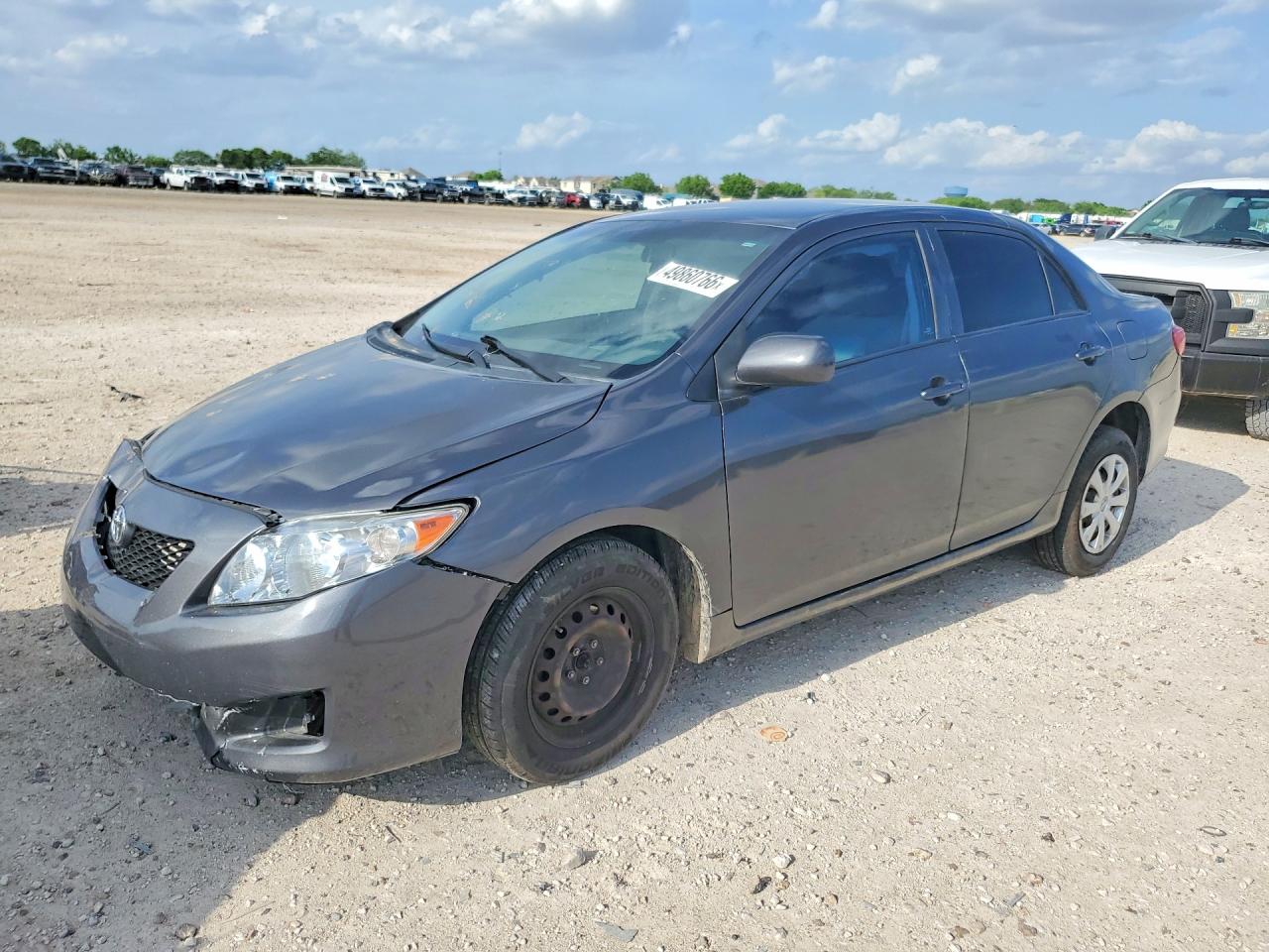 2009 Toyota Corolla Le Gray vin: 1NXBU40E59Z045162