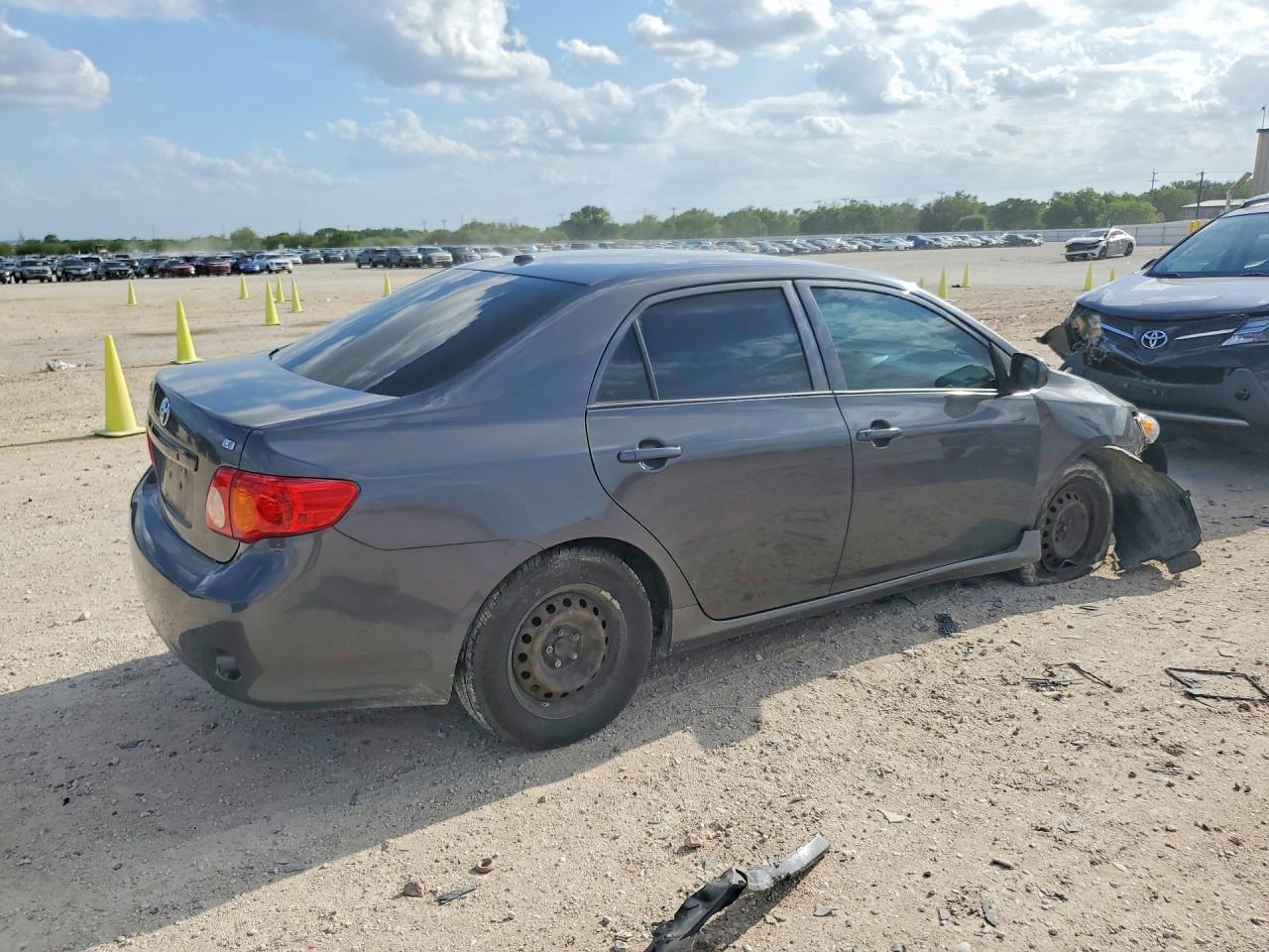 2009 Toyota Corolla Le Gray vin: 1NXBU40E59Z045162