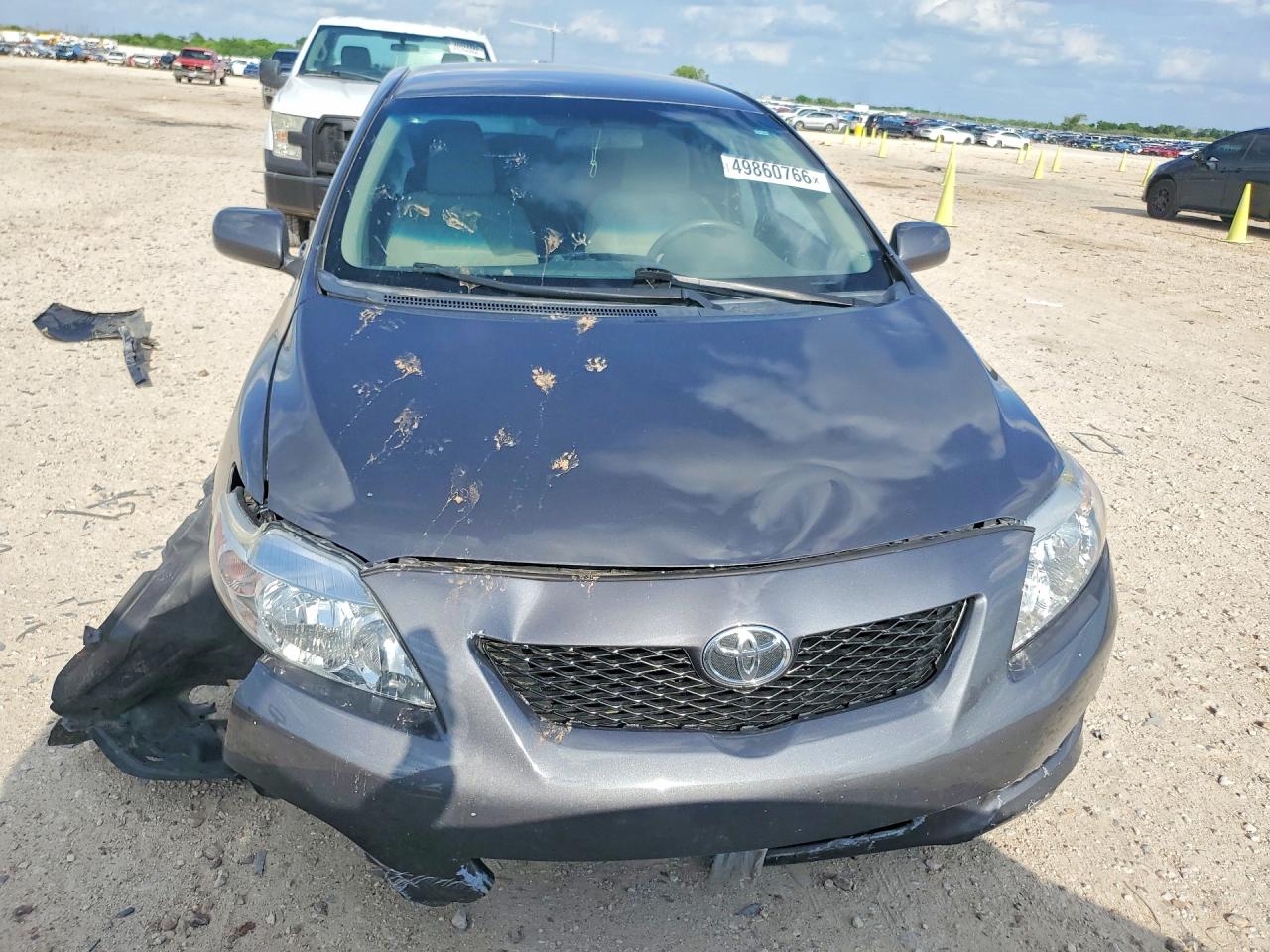2009 Toyota Corolla Le Gray vin: 1NXBU40E59Z045162