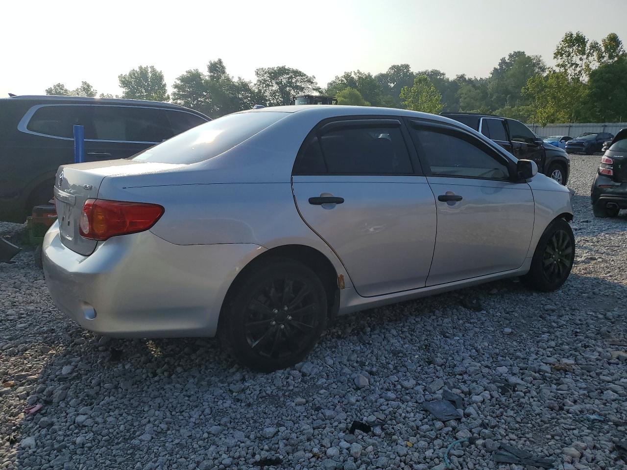 2009 Toyota Corolla Xle Silver vin: 1NXBU40E59Z050653