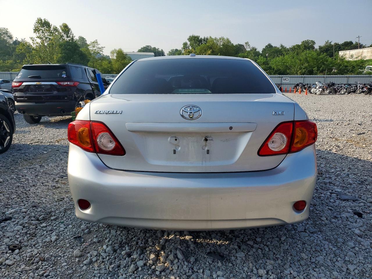 2009 Toyota Corolla Xle Silver vin: 1NXBU40E59Z050653