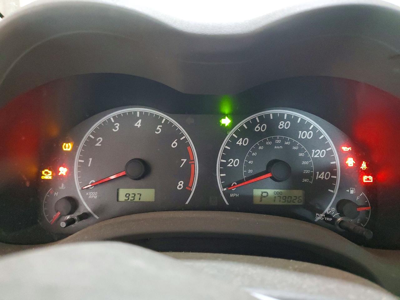 2009 Toyota Corolla Le Gold vin: 1NXBU40E59Z054136