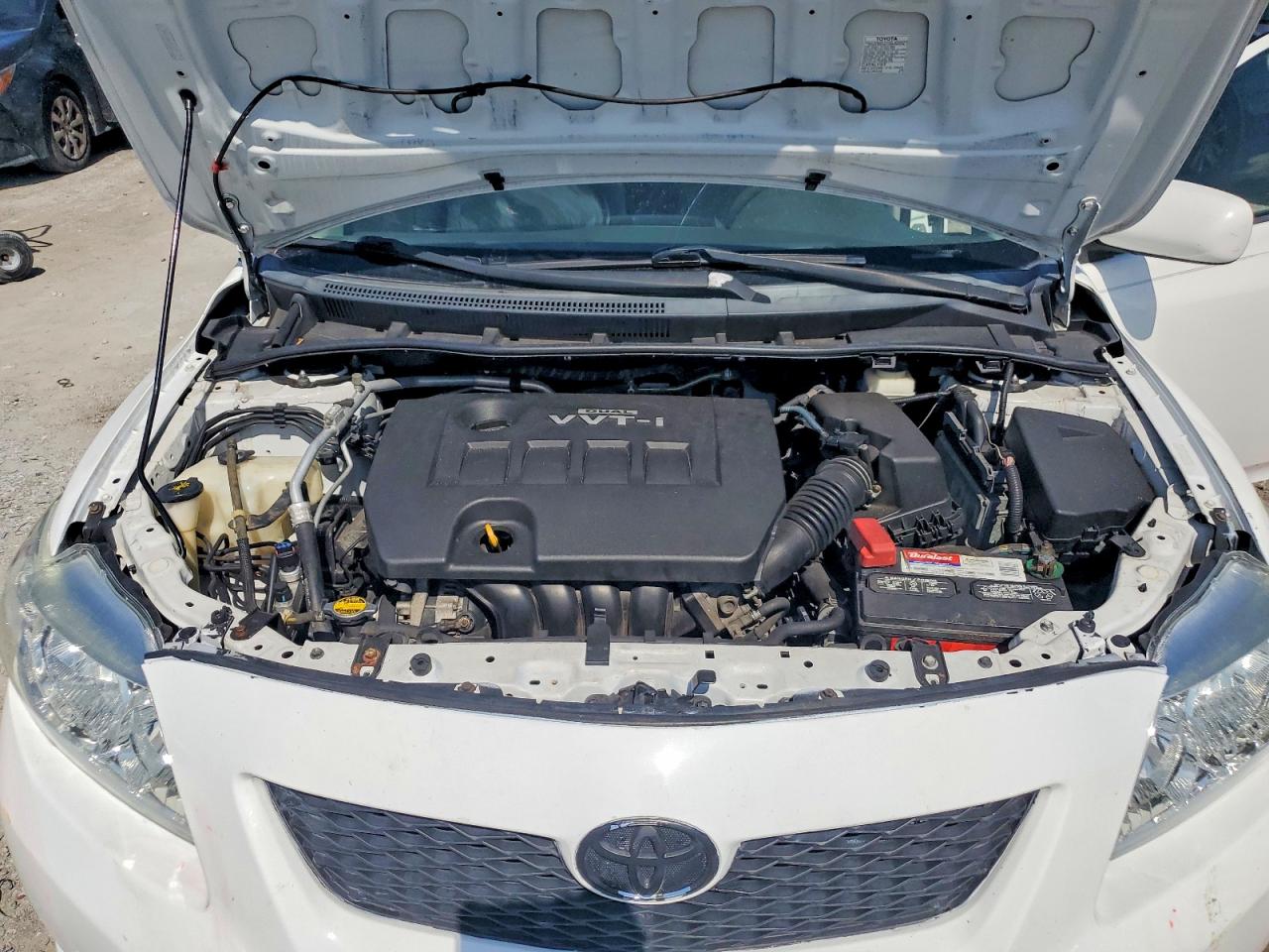 2009 Toyota Corolla Le Белый vin: 1NXBU40E59Z056999