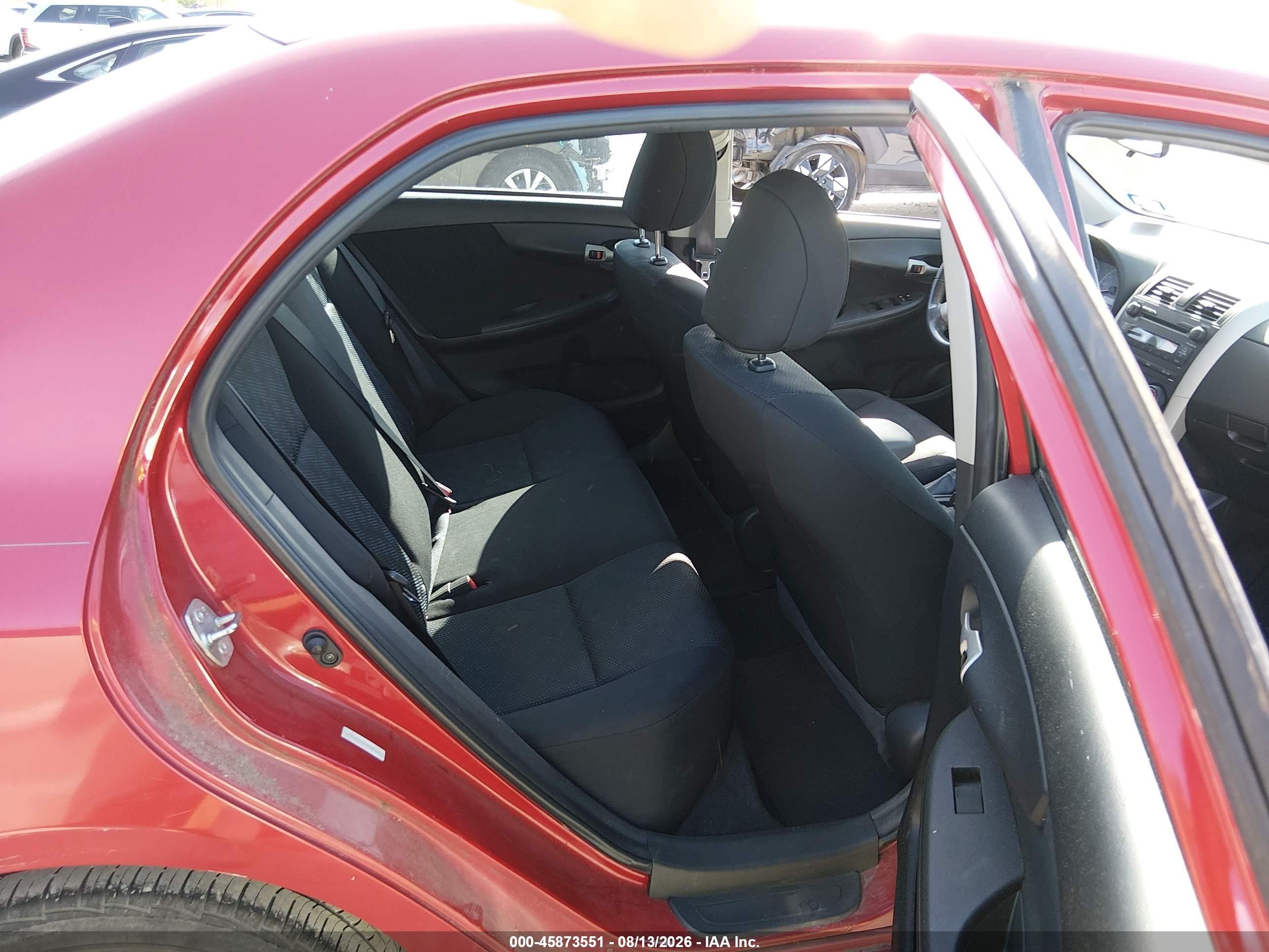 2009 Toyota Corolla S Red vin: 1NXBU40E59Z061653