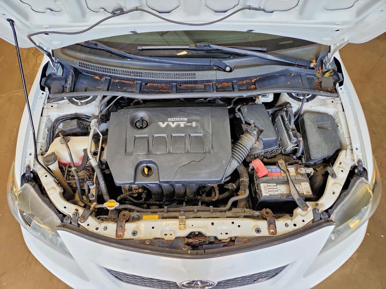 2009 Toyota Corolla S White vin: 1NXBU40E59Z073222