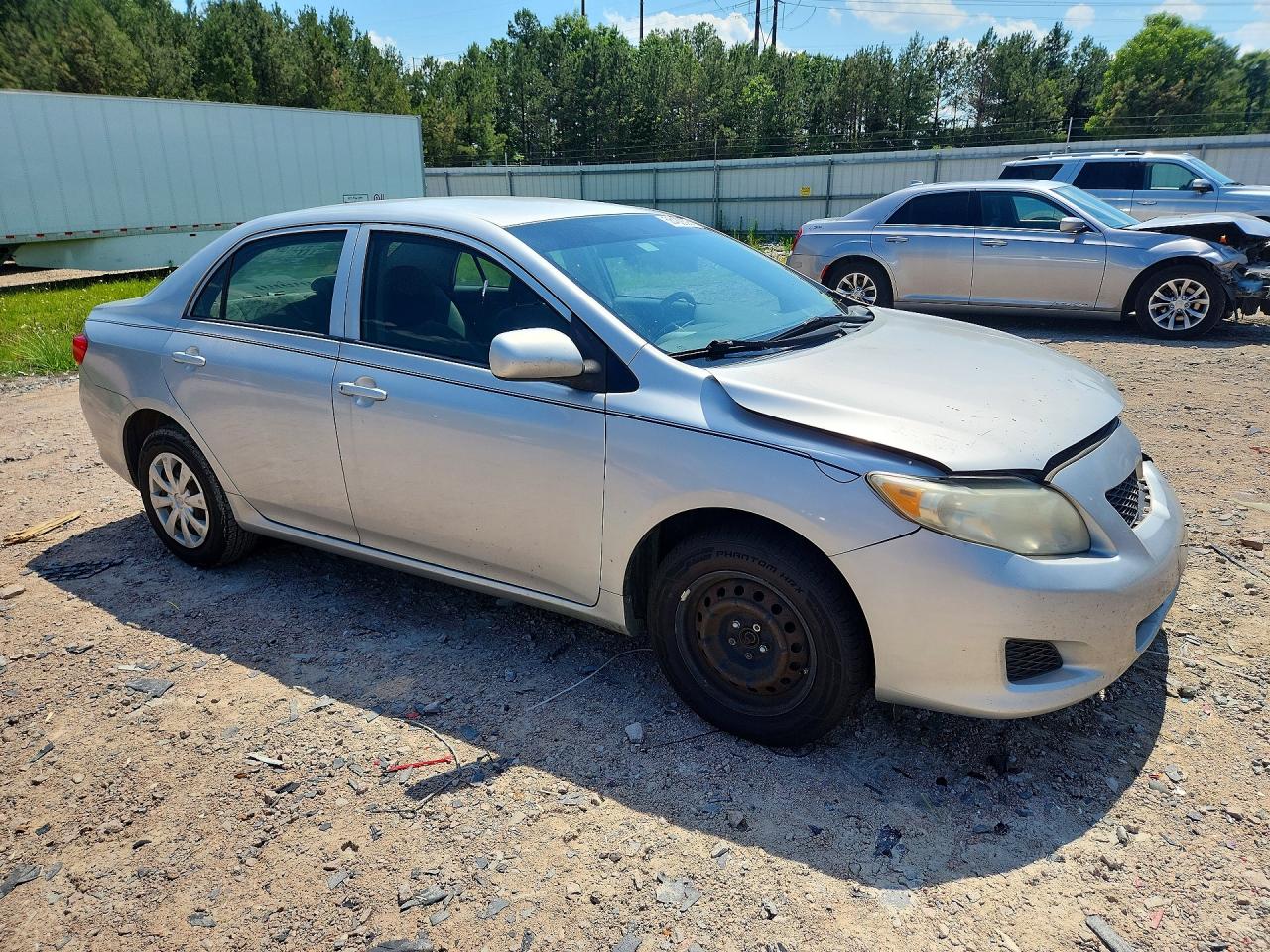 2009 Toyota Corolla Le Серебряный vin: 1NXBU40E59Z073947