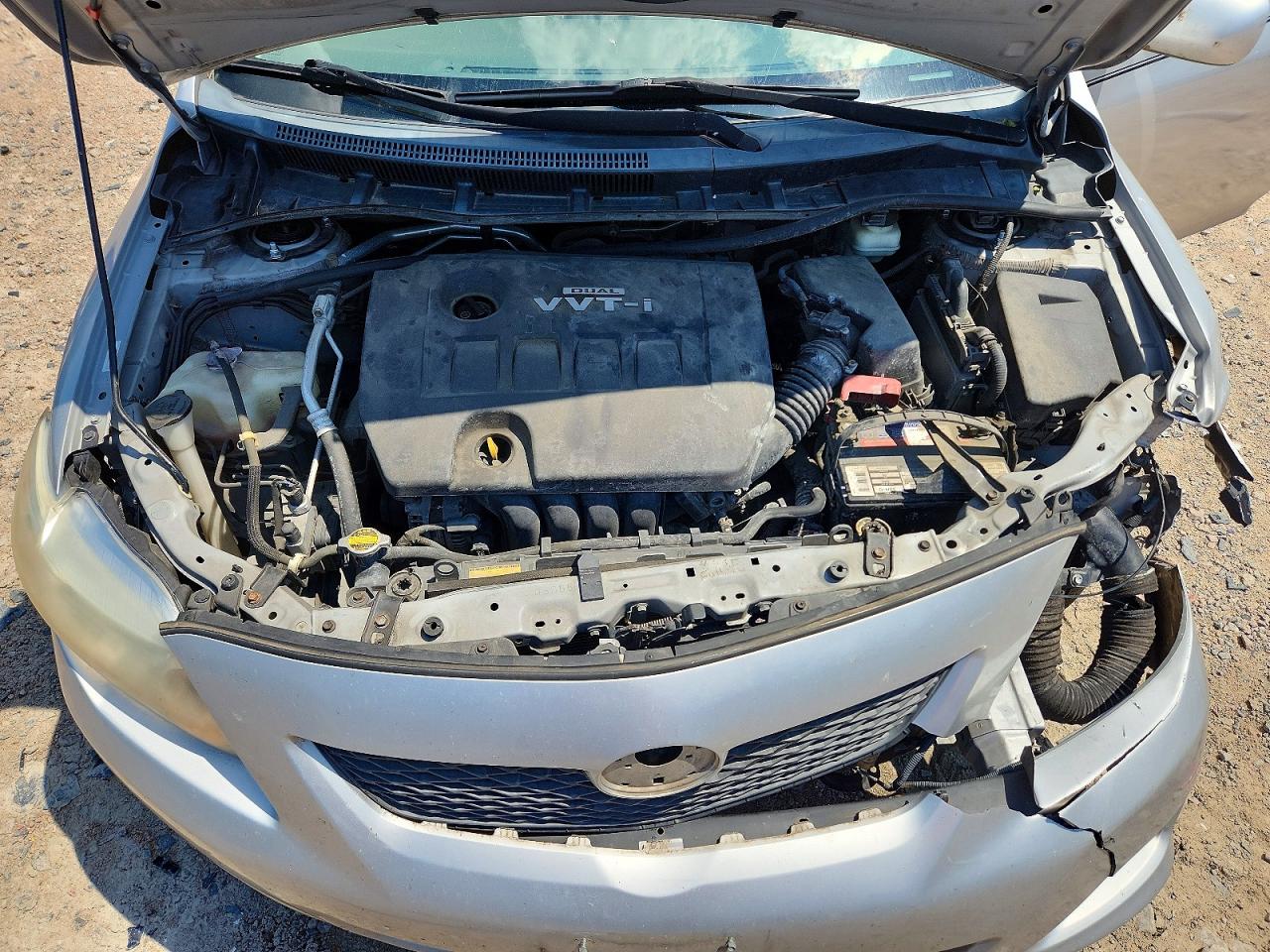 2009 Toyota Corolla Le Серебряный vin: 1NXBU40E59Z073947