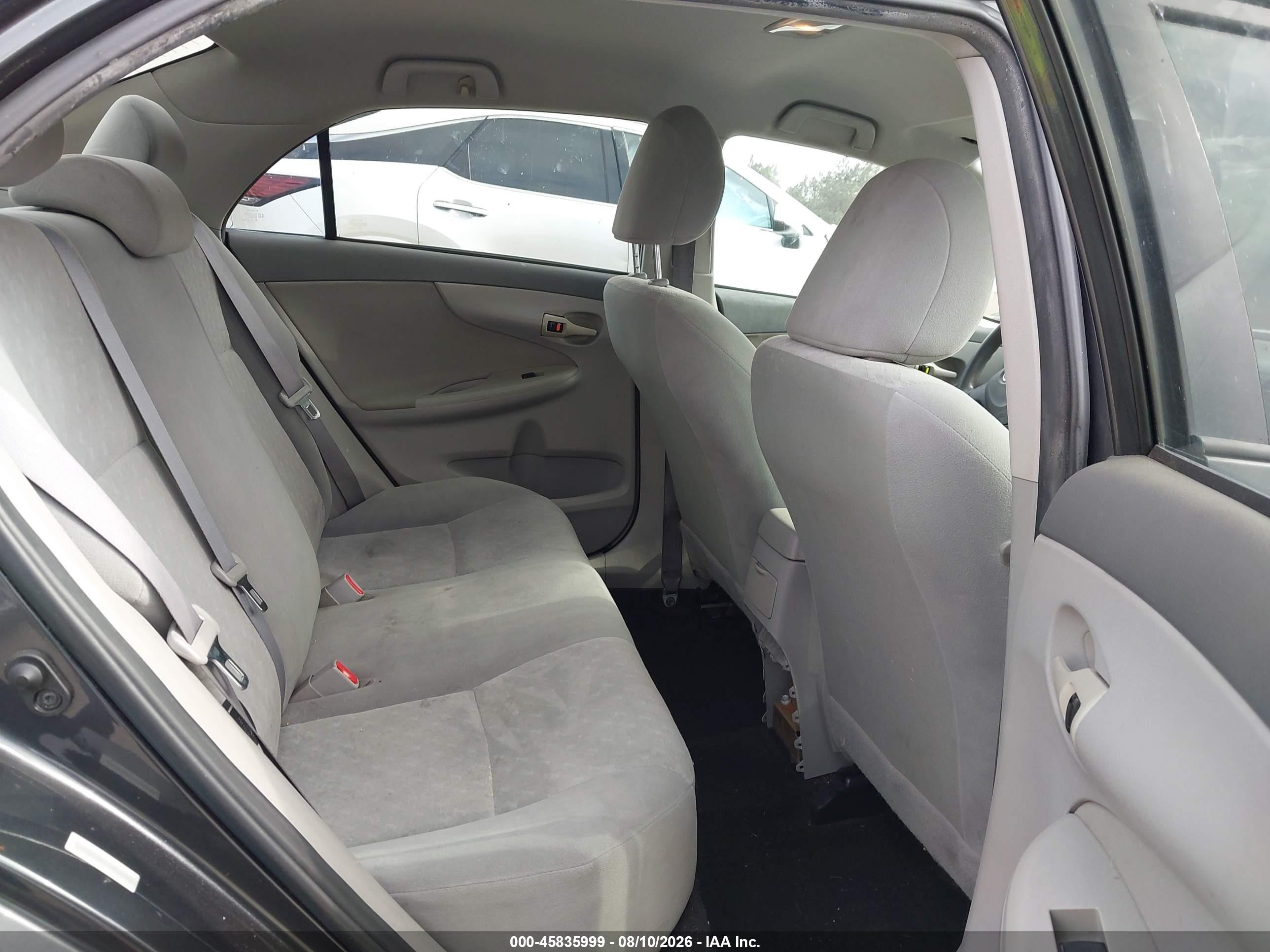 2009 Toyota Corolla Le Gray vin: 1NXBU40E59Z078730