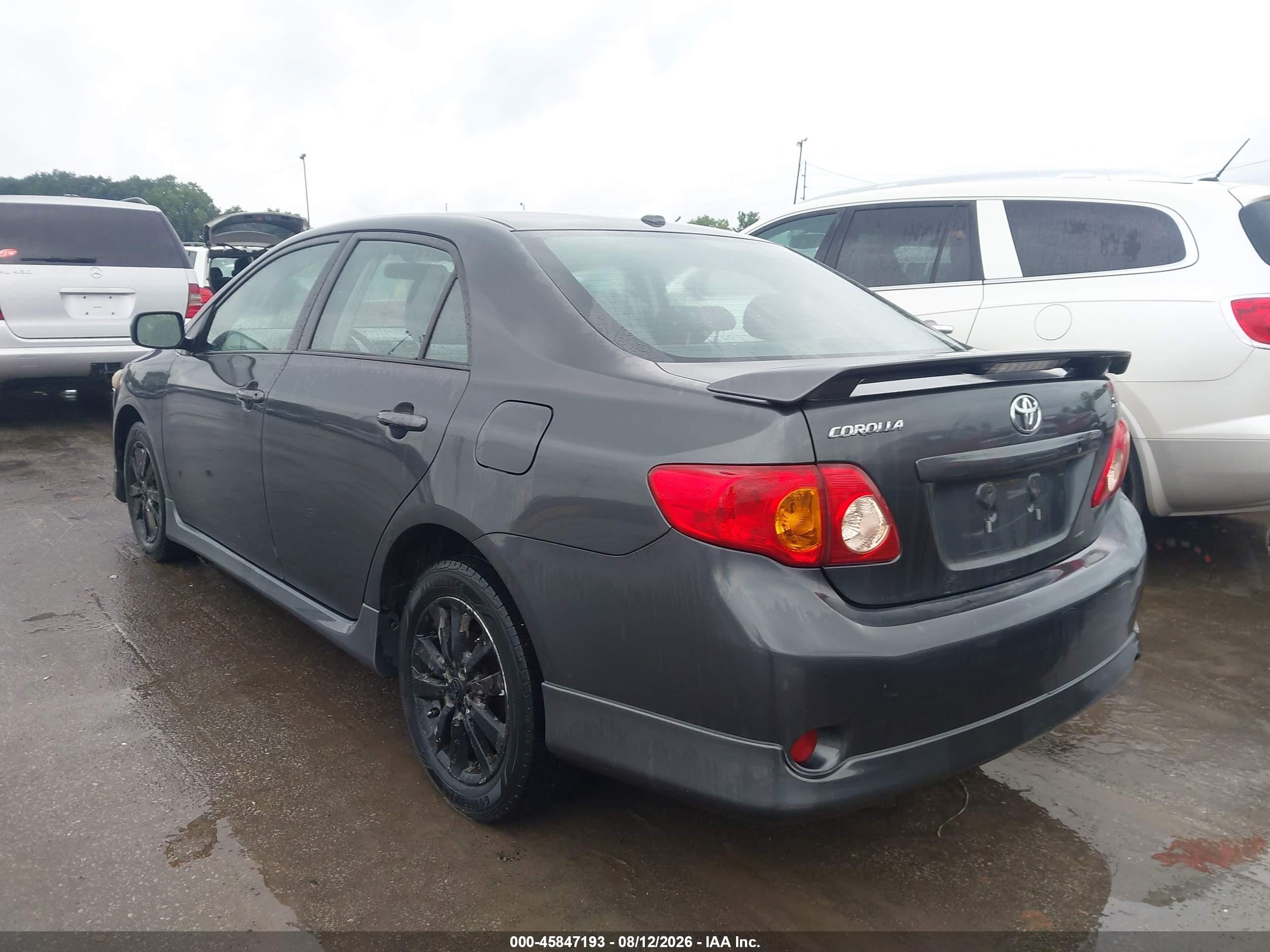 2009 Toyota Corolla S Gray vin: 1NXBU40E59Z079442