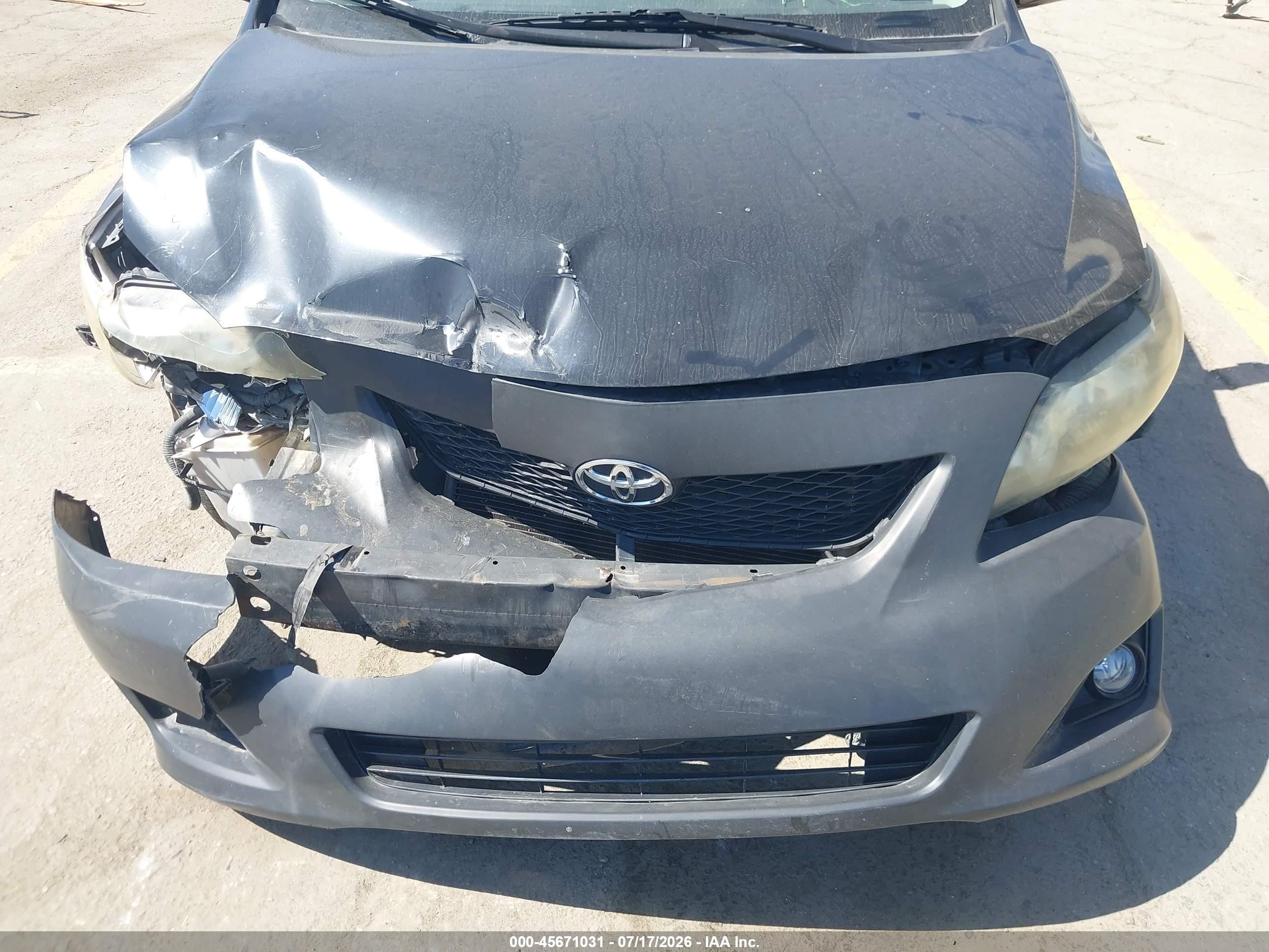 2009 Toyota Corolla S Black vin: 1NXBU40E59Z082230
