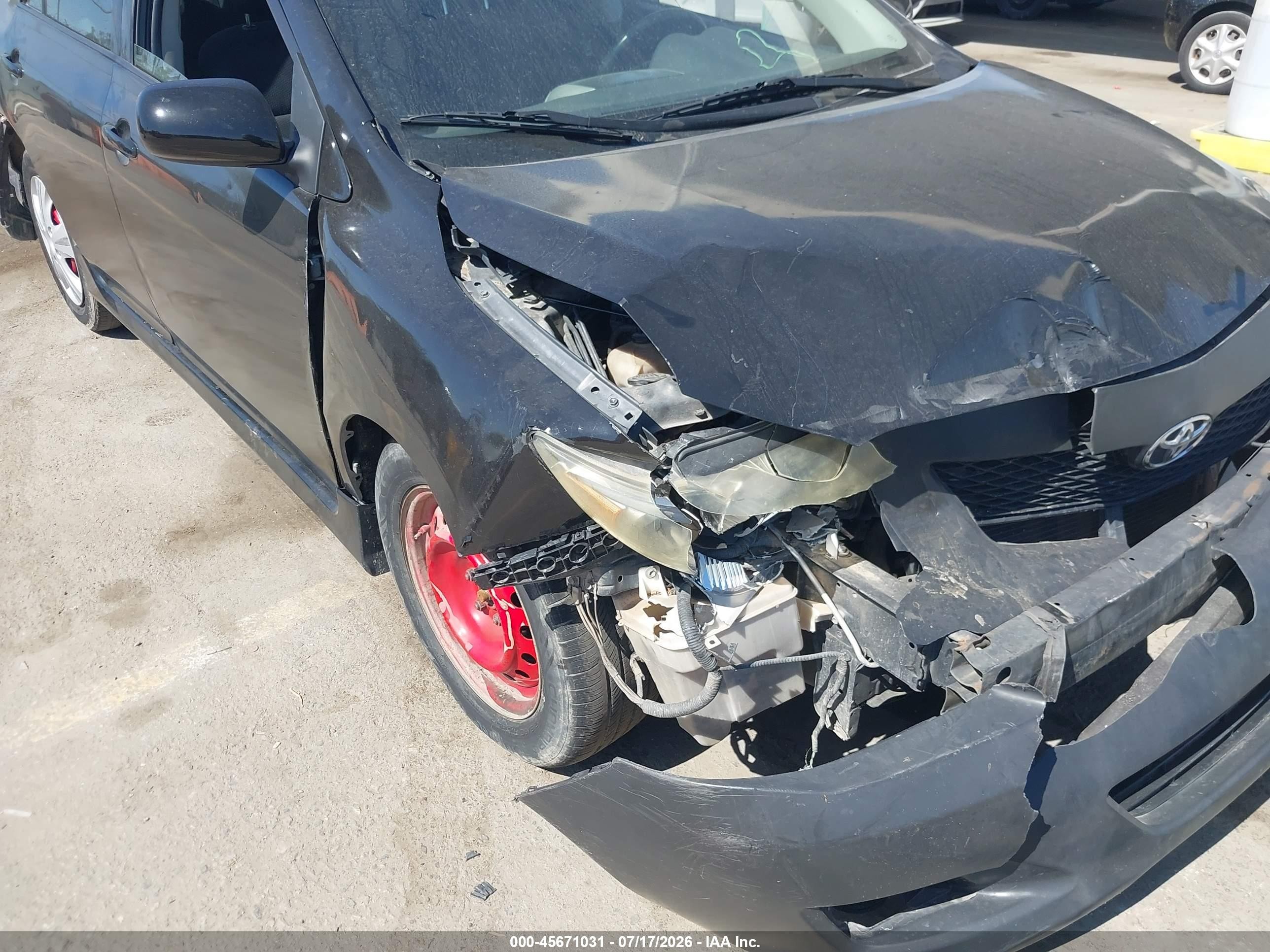 2009 Toyota Corolla S Black vin: 1NXBU40E59Z082230
