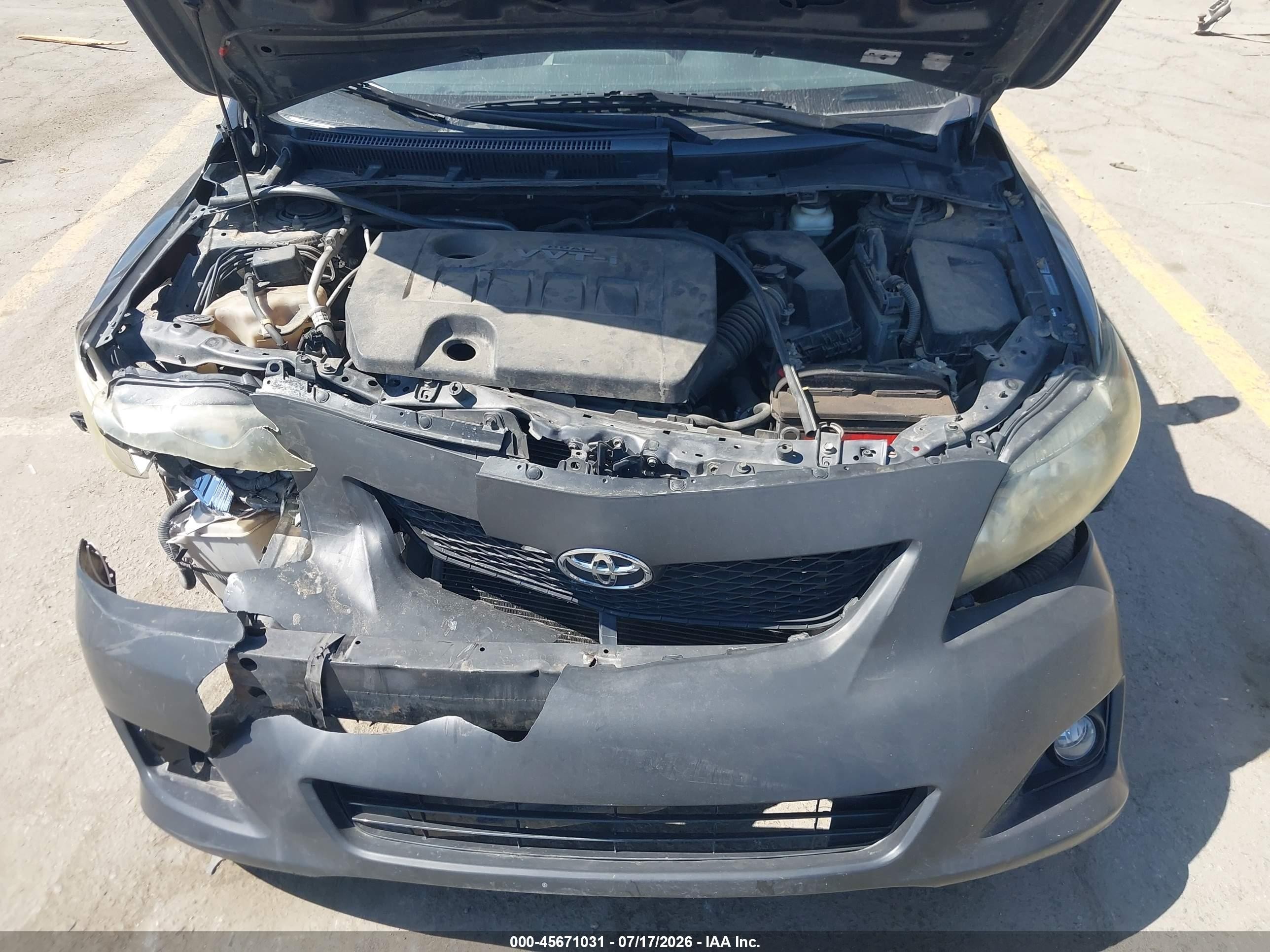 2009 Toyota Corolla S Black vin: 1NXBU40E59Z082230