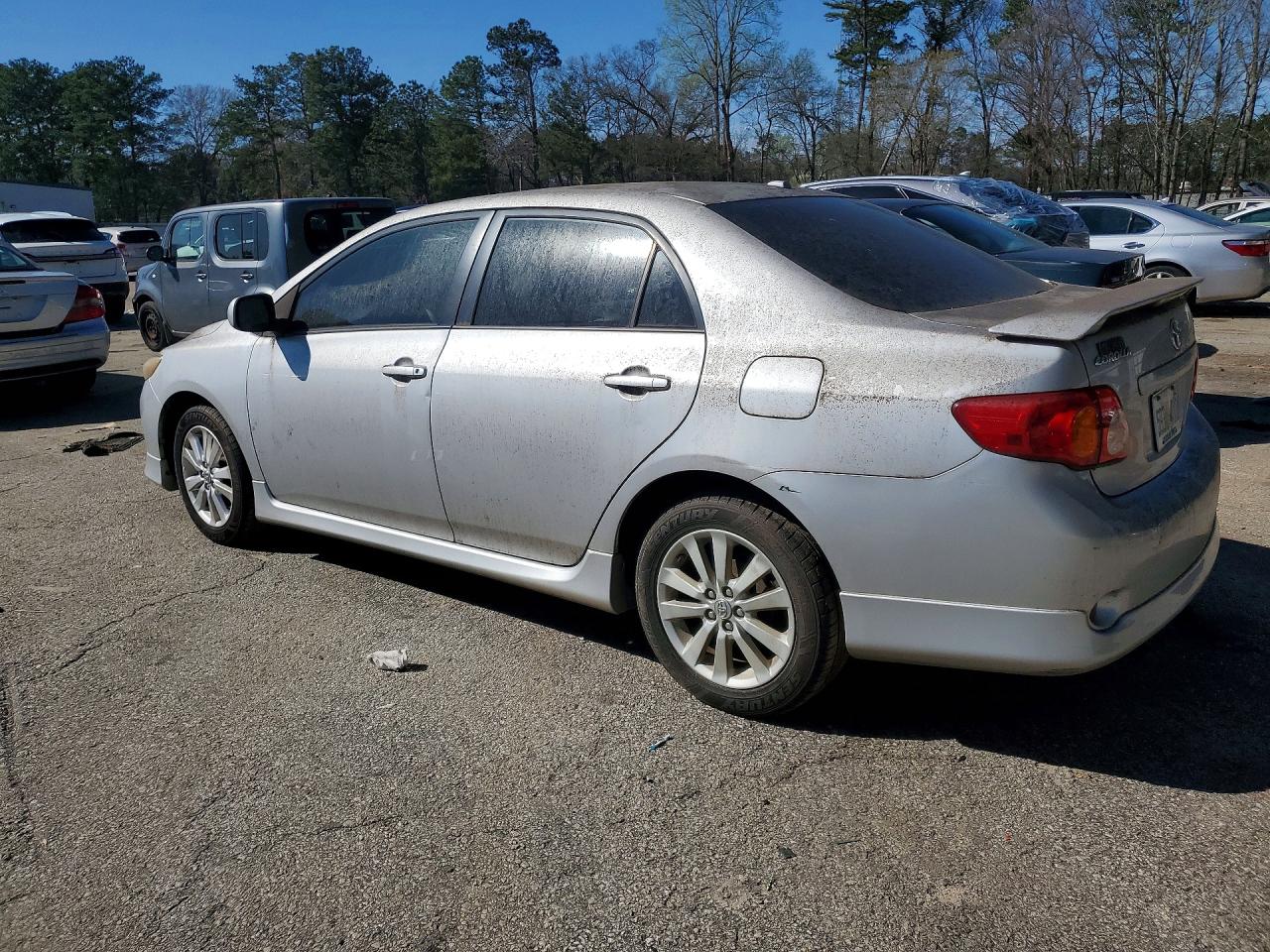2009 Toyota Corolla S Silver vin: 1NXBU40E59Z088495