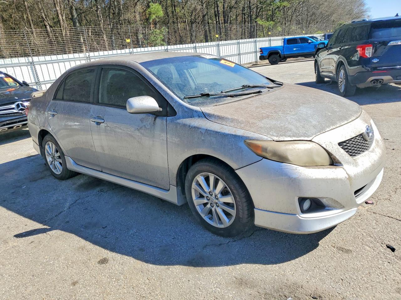 2009 Toyota Corolla S Silver vin: 1NXBU40E59Z088495
