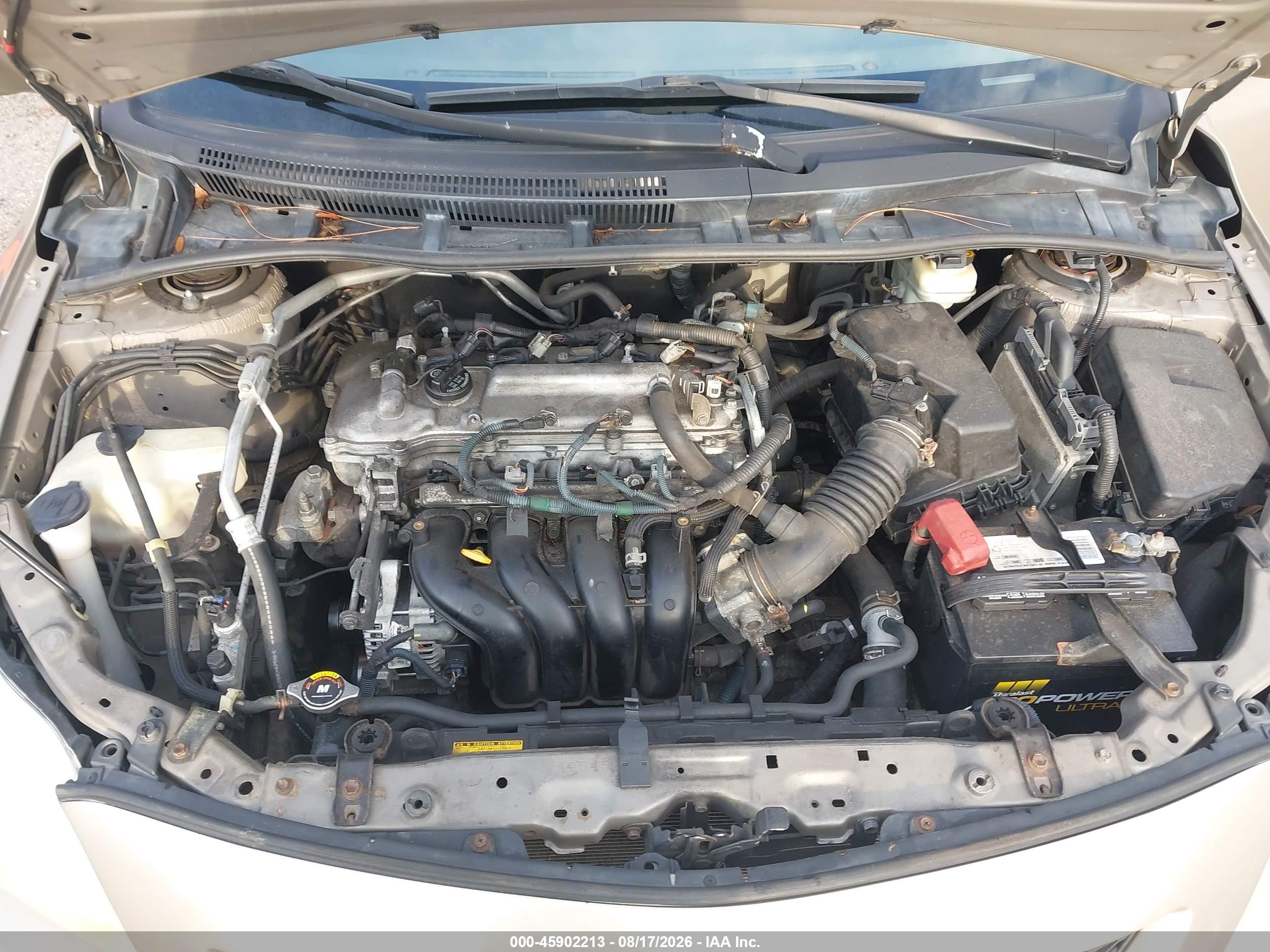 2009 Toyota Corolla Le Gold vin: 1NXBU40E59Z094698