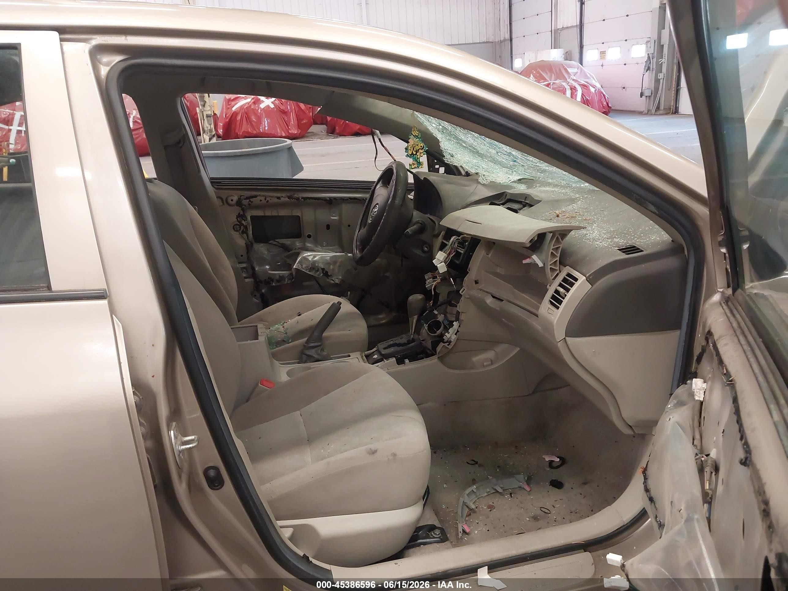 2009 Toyota Corolla Le Beige vin: 1NXBU40E59Z098380