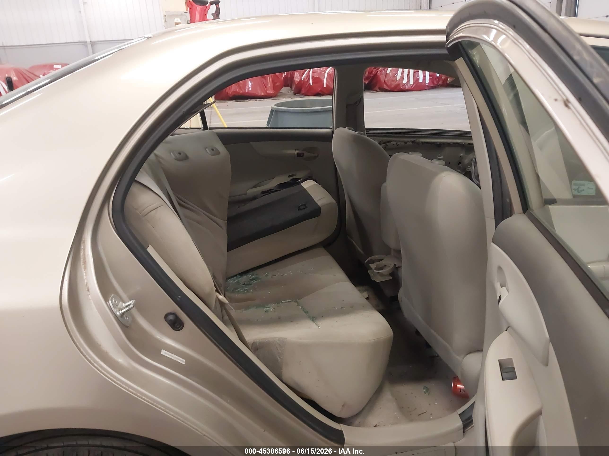 2009 Toyota Corolla Le Beige vin: 1NXBU40E59Z098380
