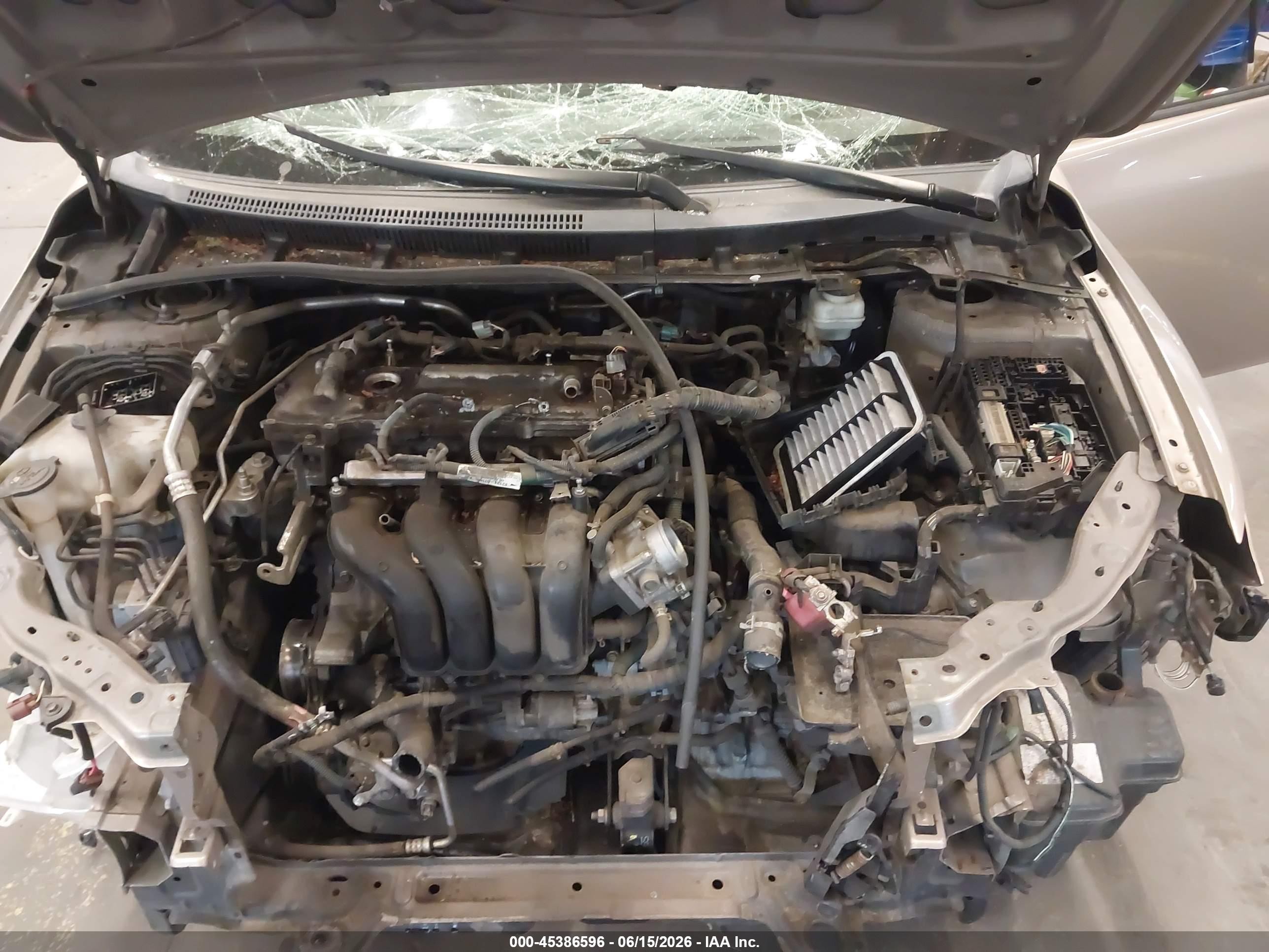 2009 Toyota Corolla Le Beige vin: 1NXBU40E59Z098380