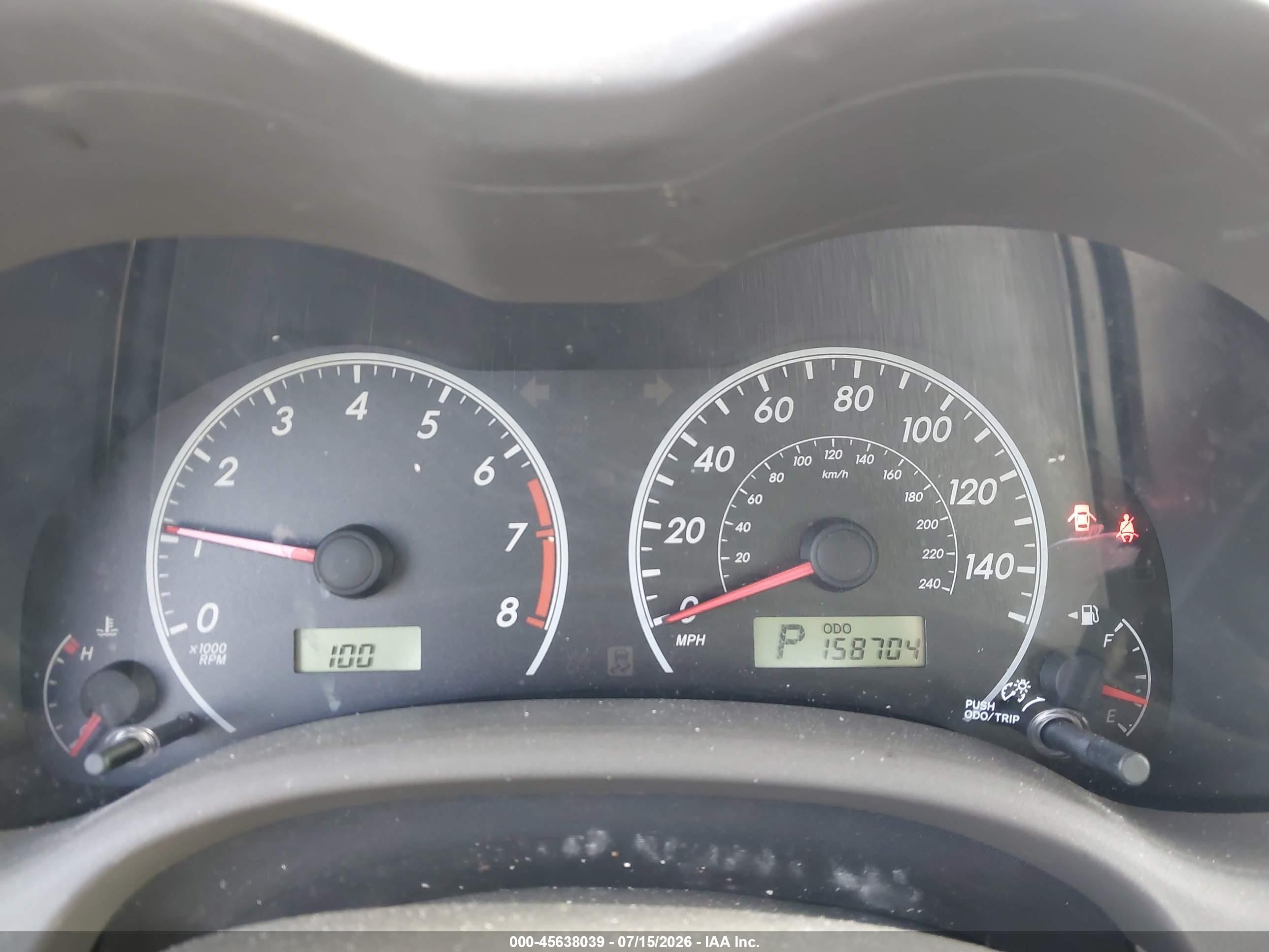 2009 Toyota Corolla Le Gold vin: 1NXBU40E59Z100838