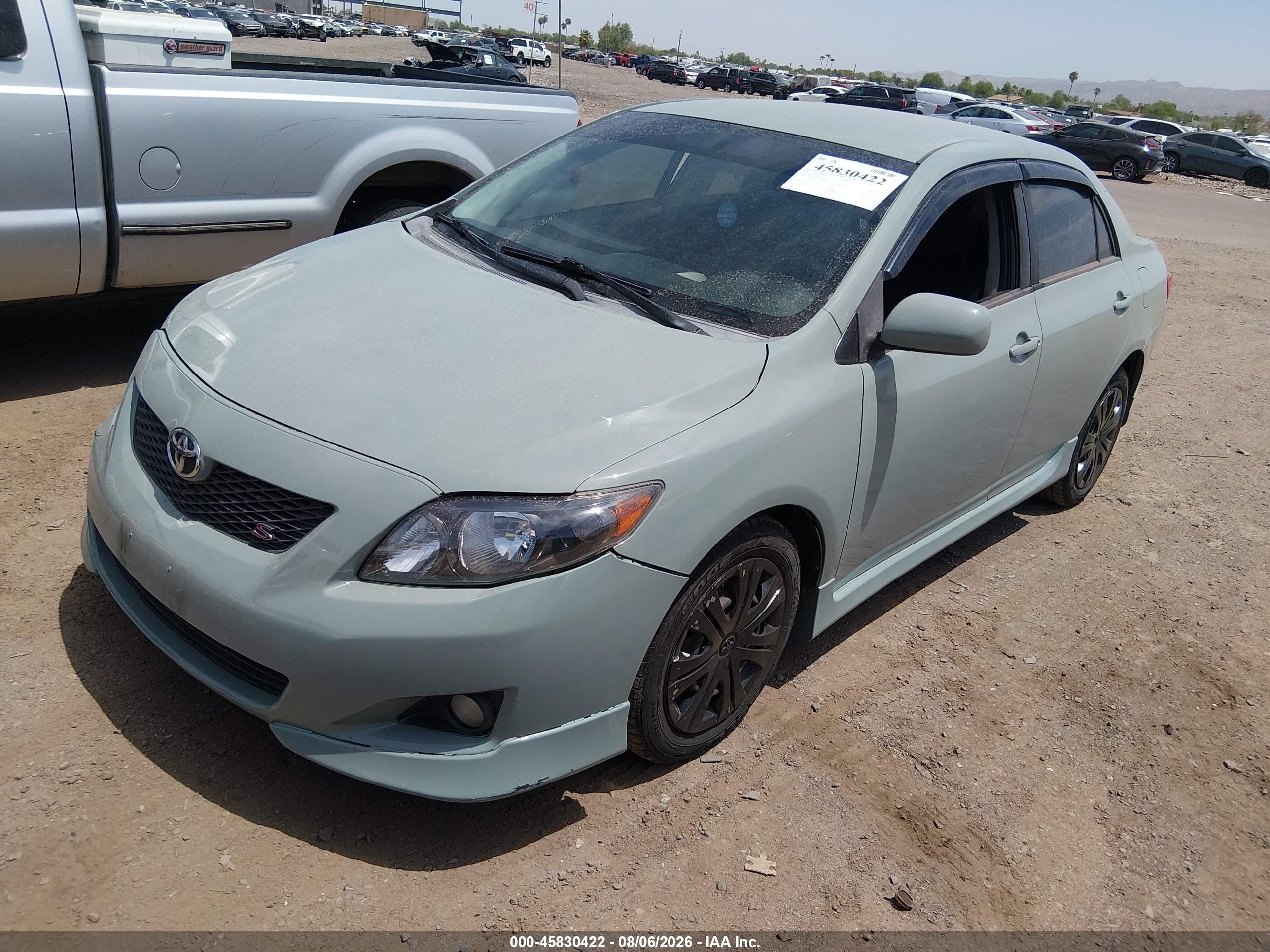 2009 Toyota Corolla S Gray vin: 1NXBU40E59Z109331