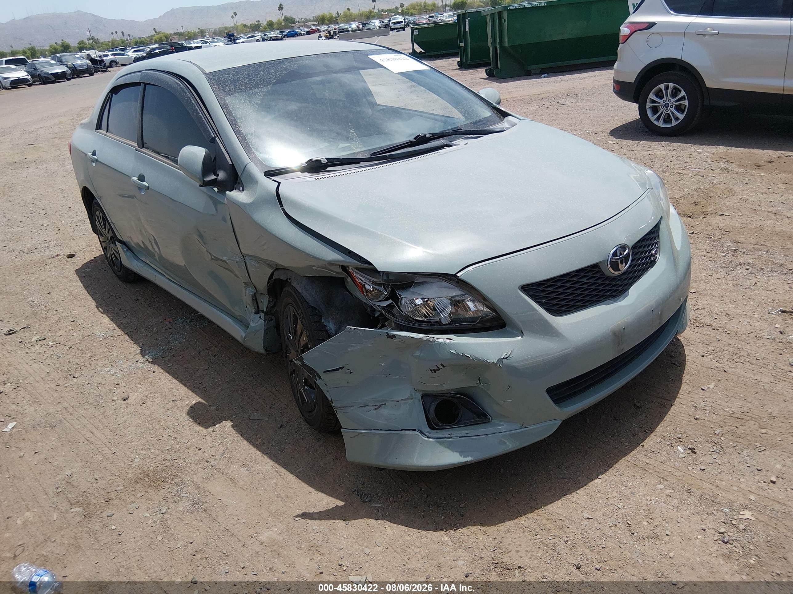 2009 Toyota Corolla S Gray vin: 1NXBU40E59Z109331