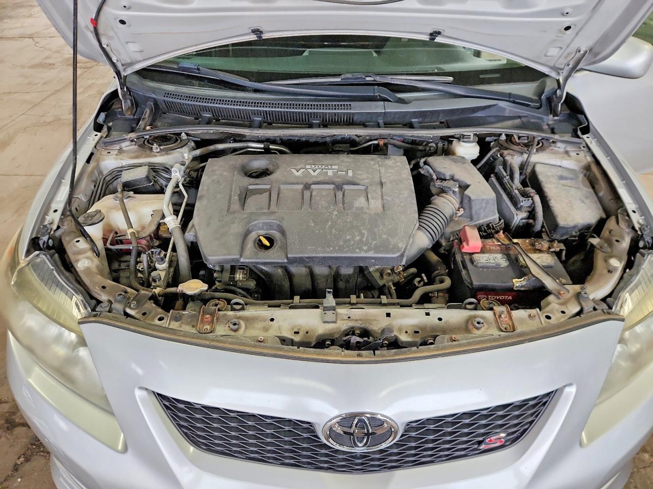 2009 Toyota Corolla S Silver vin: 1NXBU40E59Z110334