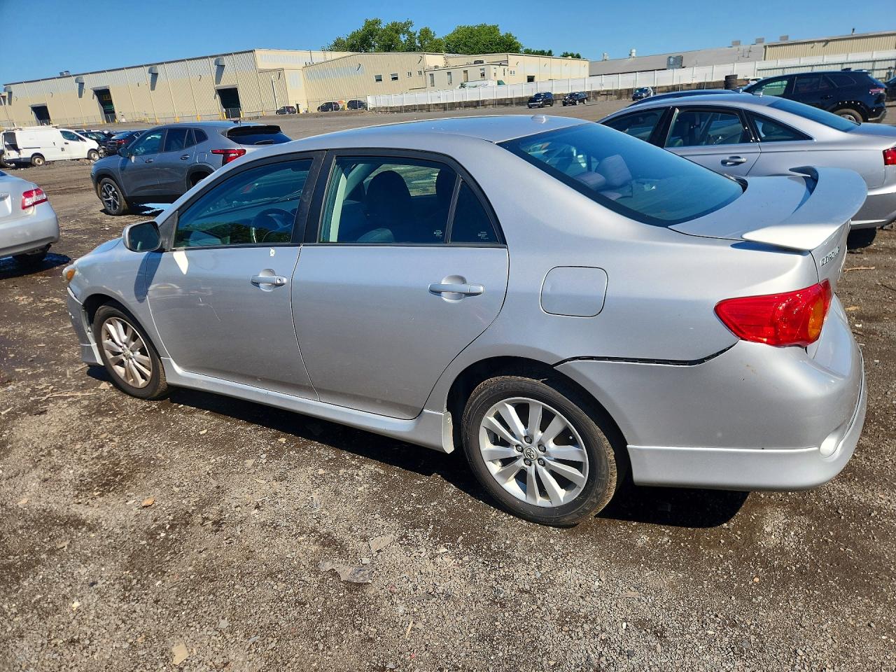2009 Toyota Corolla S Серебряный vin: 1NXBU40E59Z112875