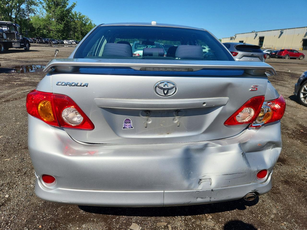 2009 Toyota Corolla S Серебряный vin: 1NXBU40E59Z112875